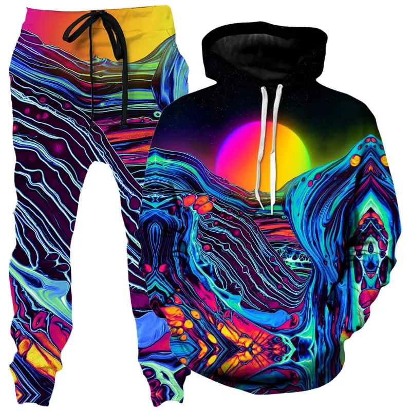 Dose of Sunset Hoodie and Joggers Combo sold by iEDM