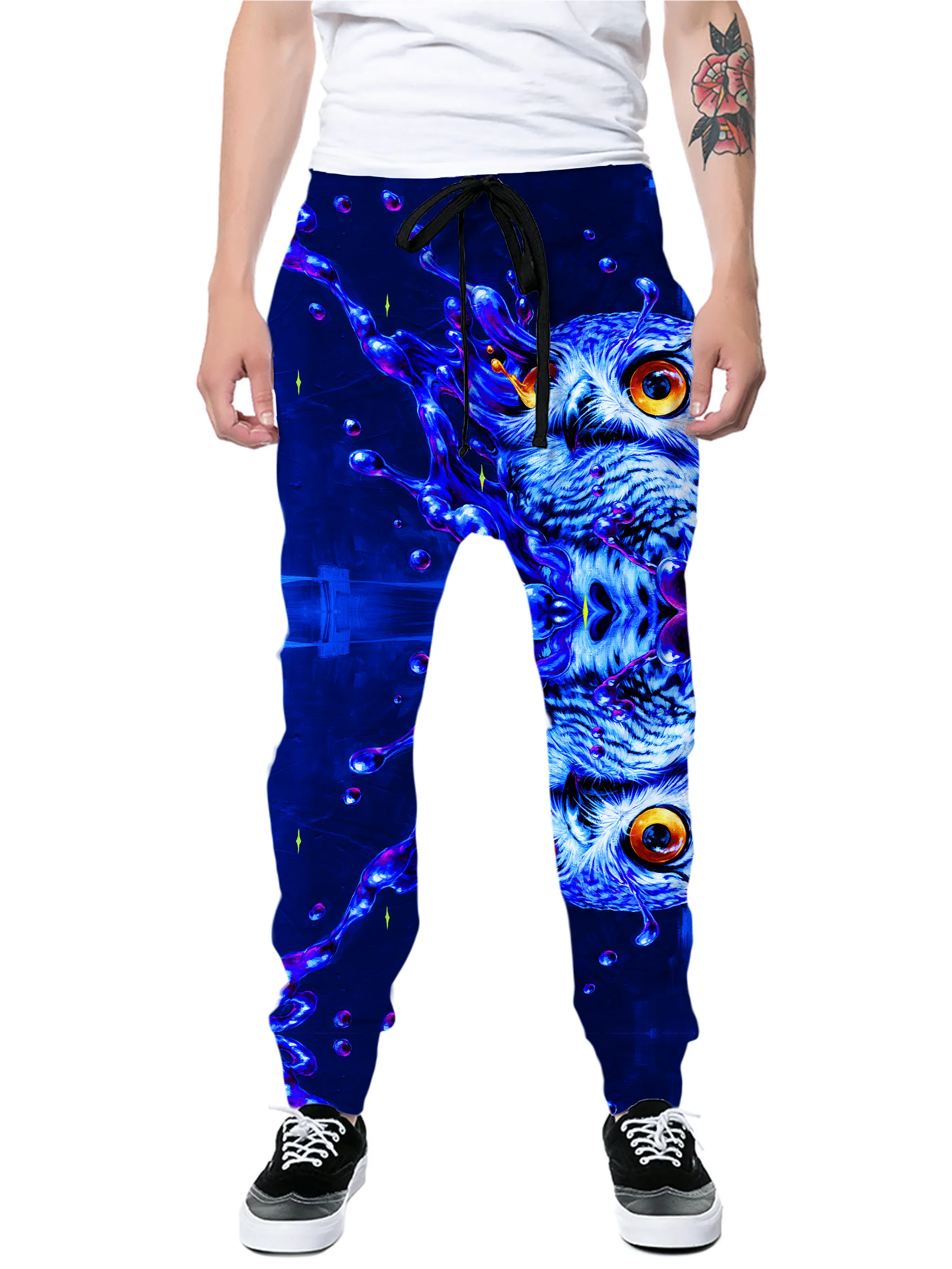 Lucid Owl Zip-Up Hoodie and Joggers Combo sold by iEDM product image thumbnail 3