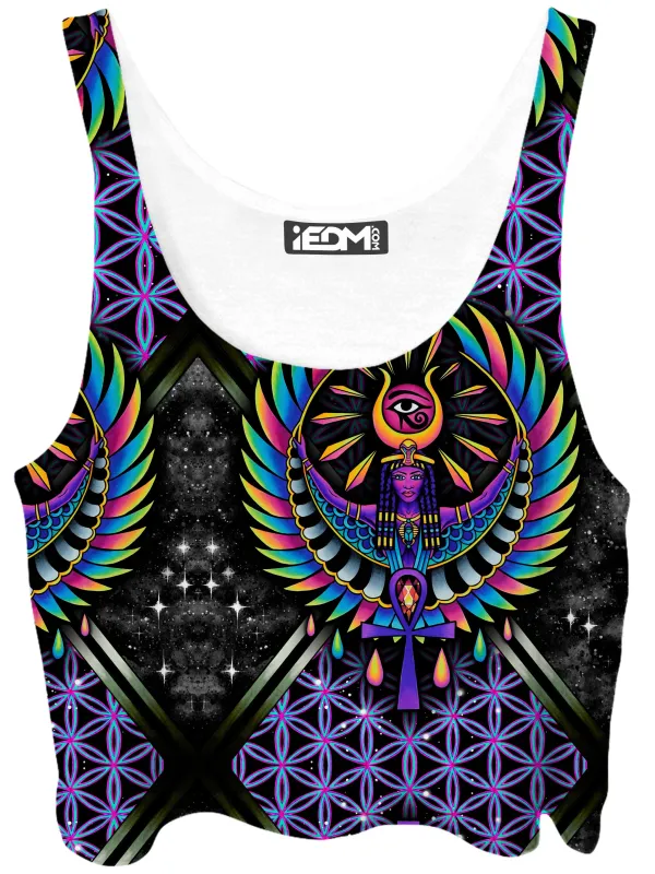 Isis Purple Crop Top sold by iEDM