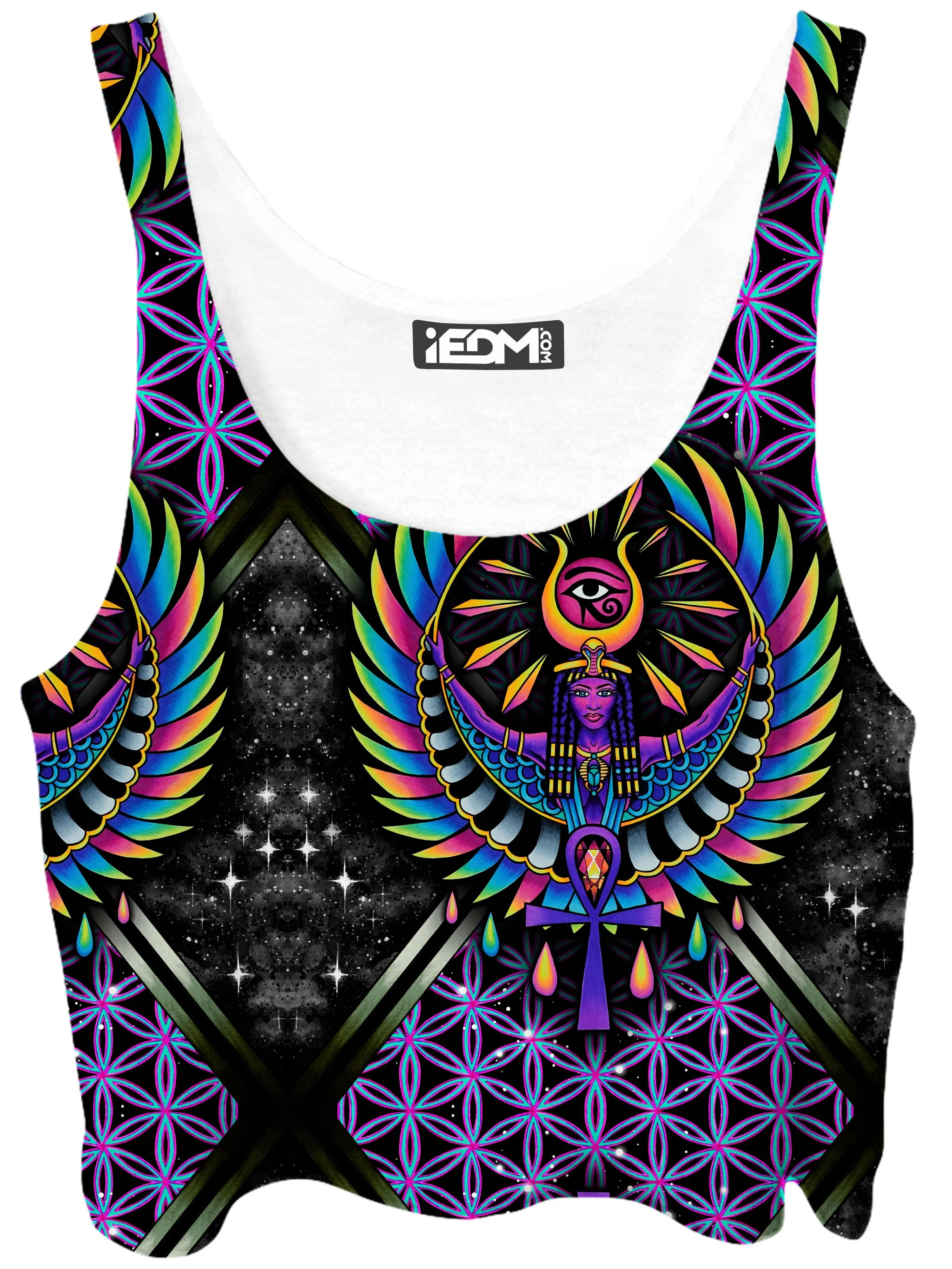 Isis Purple Crop Top sold by iEDM