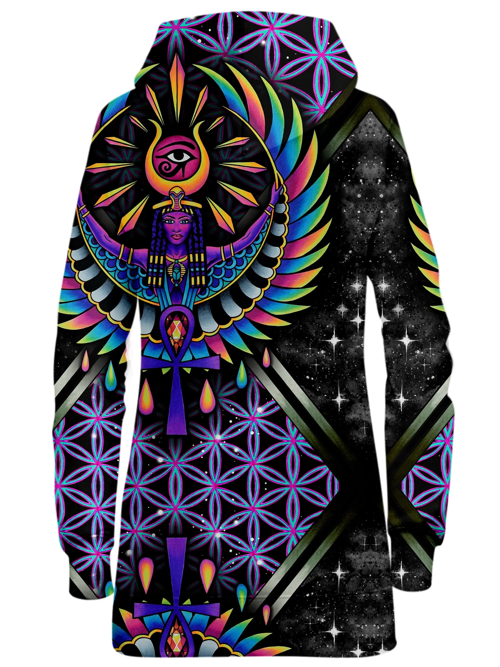 Isis Purple Hoodie Dress sold by iEDM product image thumbnail 2