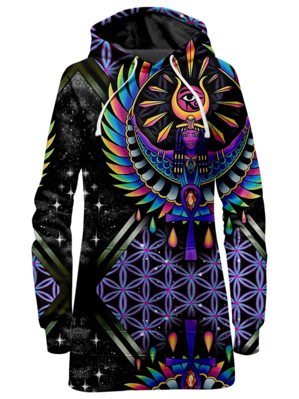 Isis Purple Hoodie Dress sold by iEDM