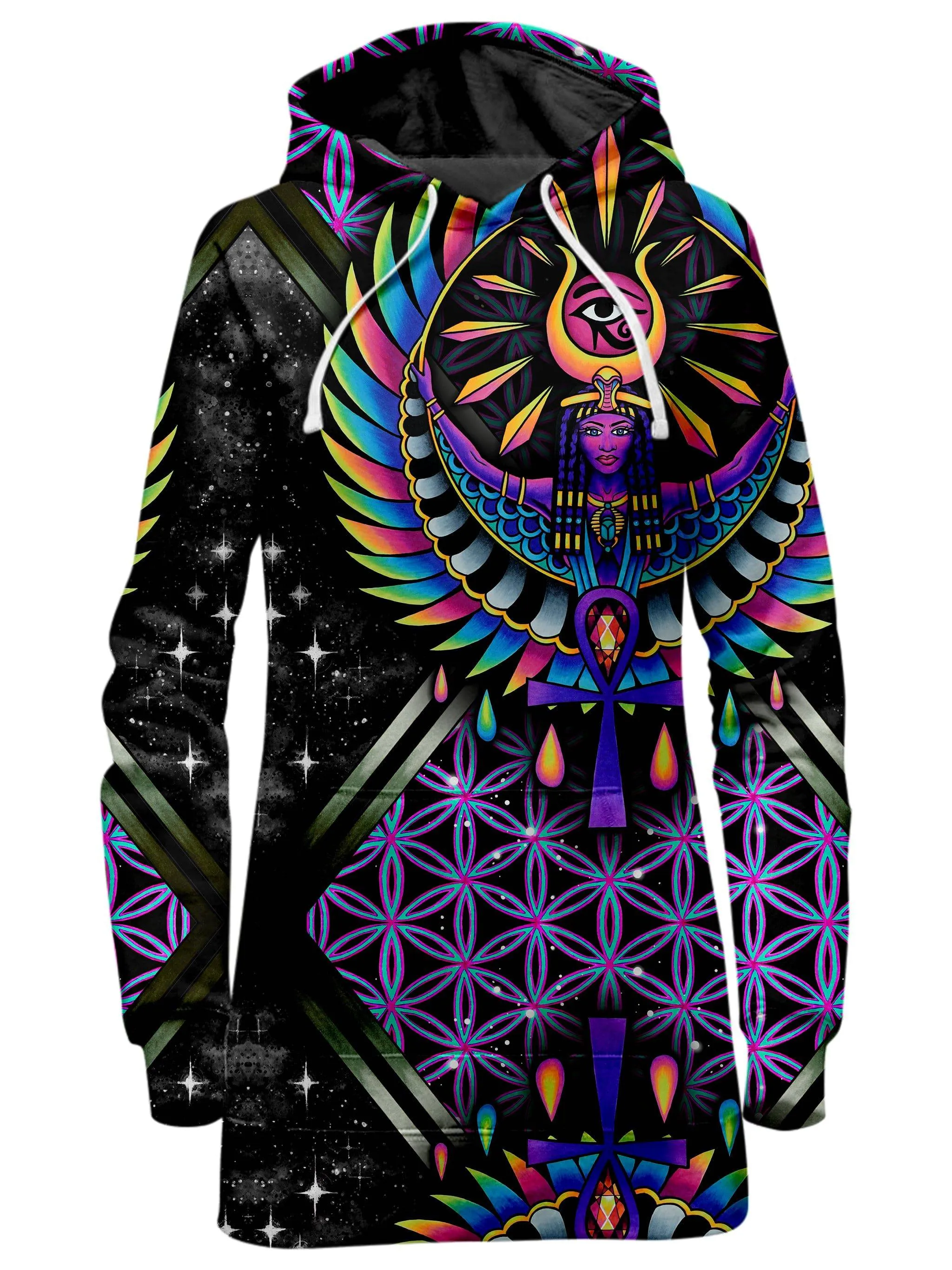 Isis Purple Hoodie Dress sold by iEDM