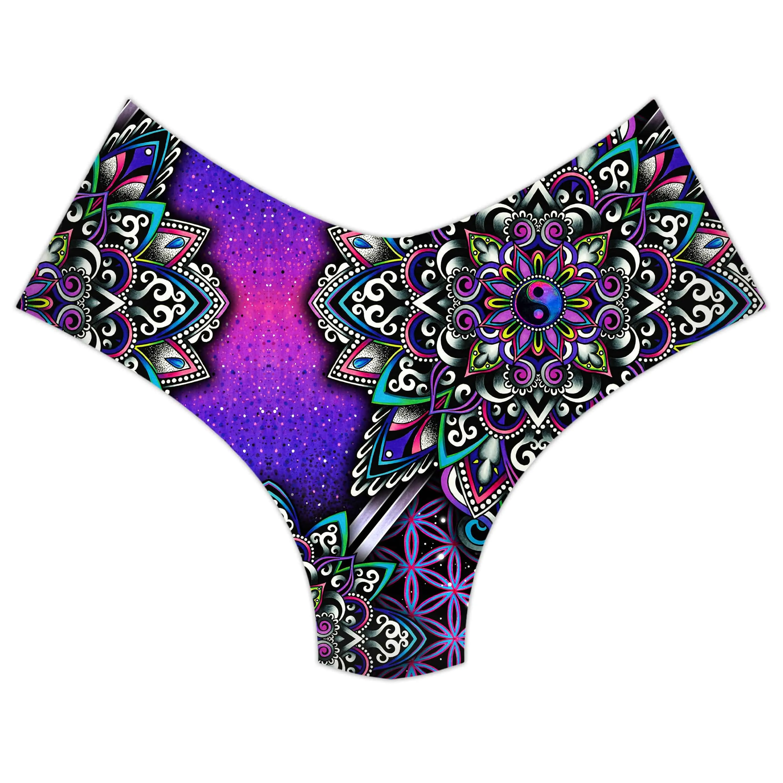 Blooming Balance Booty Shorts sold by iEDM product image thumbnail 3