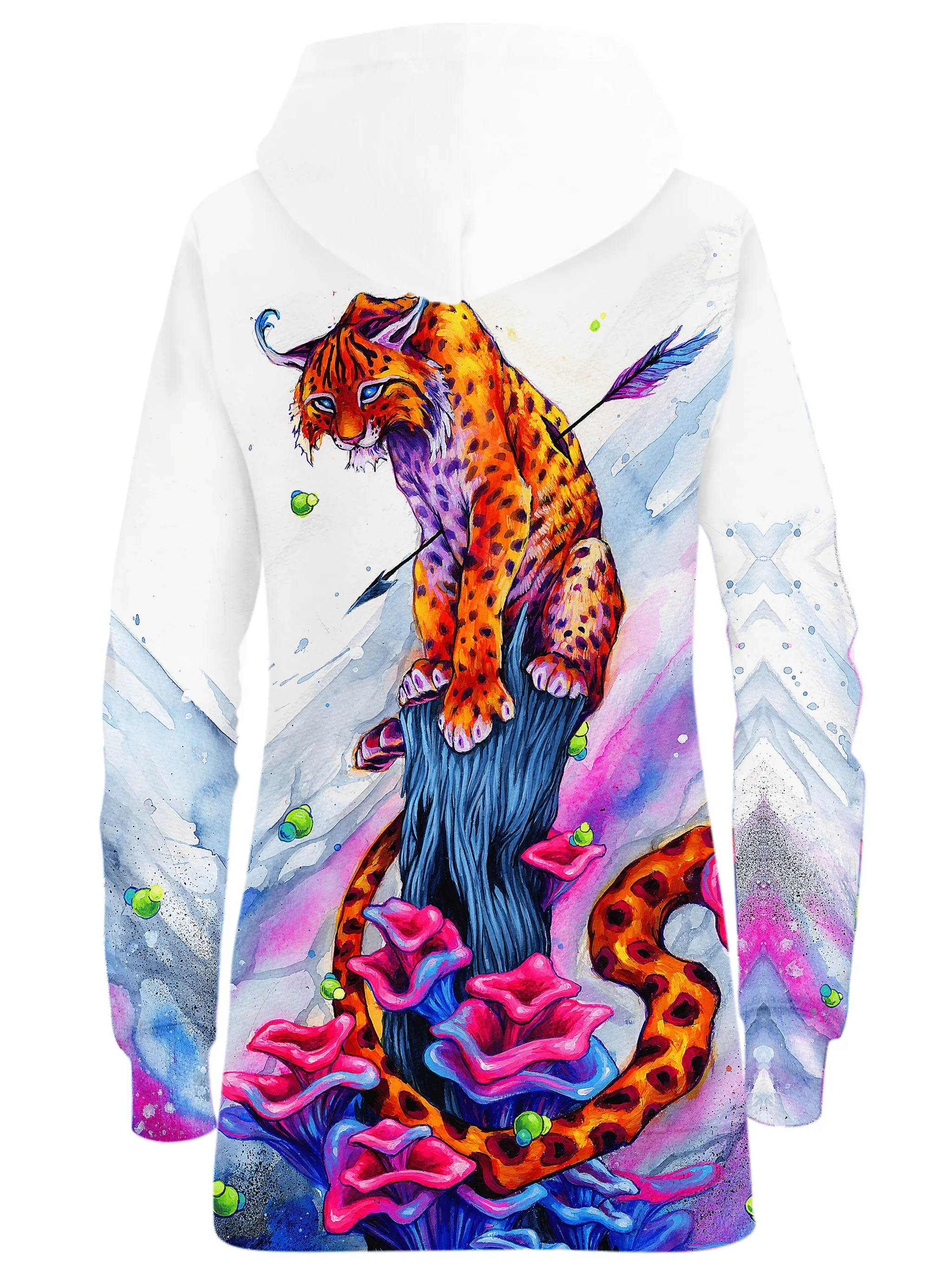 Terrestrial Kitty Hoodie Dress sold by iEDM product image thumbnail 2