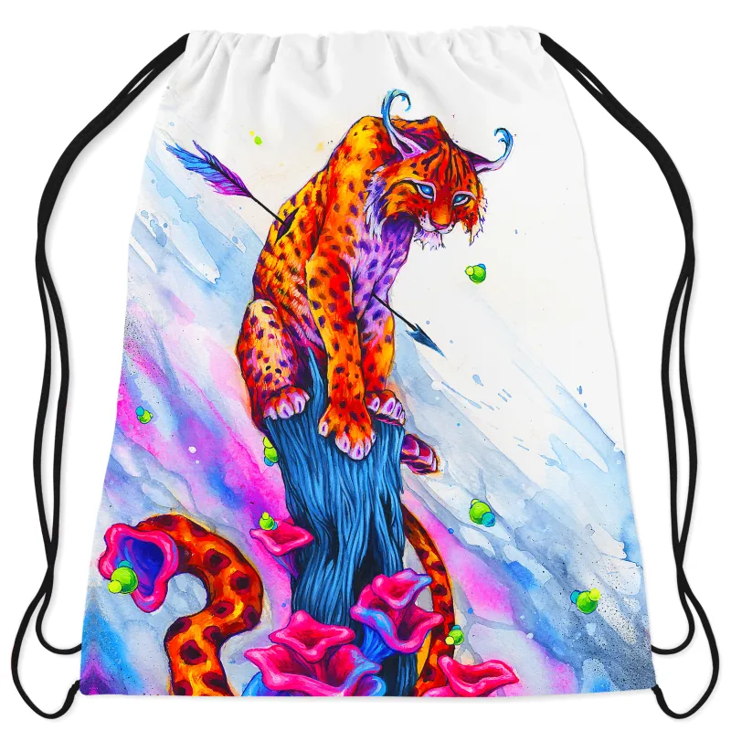 Terrestrial Kitty Drawstring Bag sold by iEDM