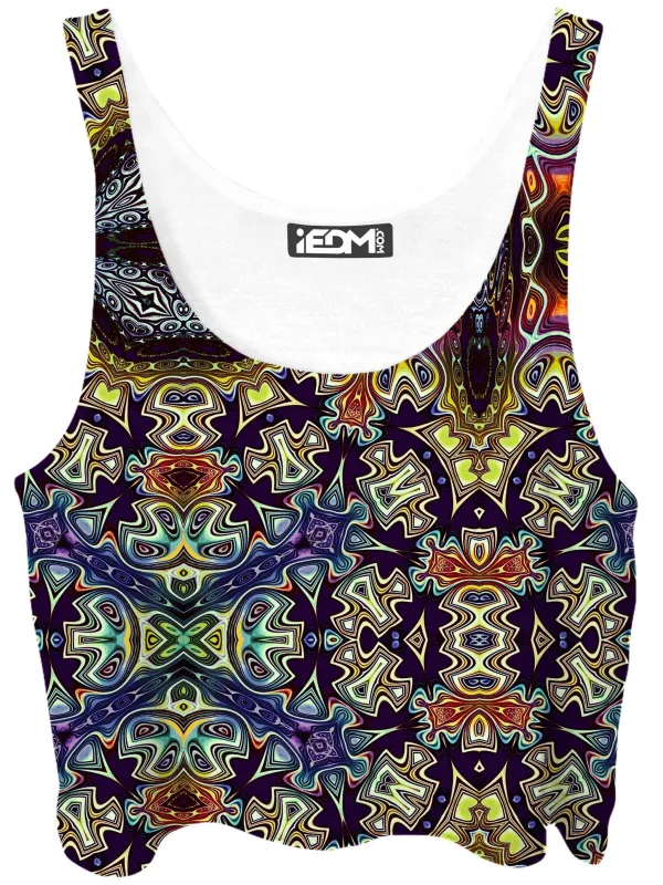 Jesters Garb Crop Top sold by iEDM