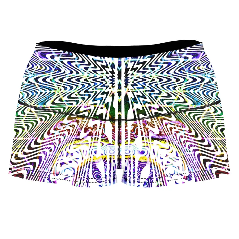 Binary Star High-Waisted Women's Shorts sold by iEDM
