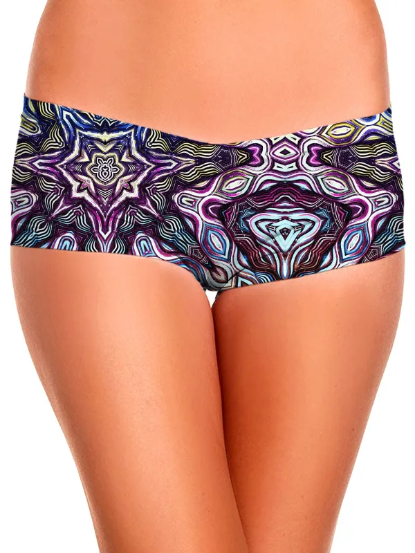 Crown Chakra Booty Shorts sold by iEDM