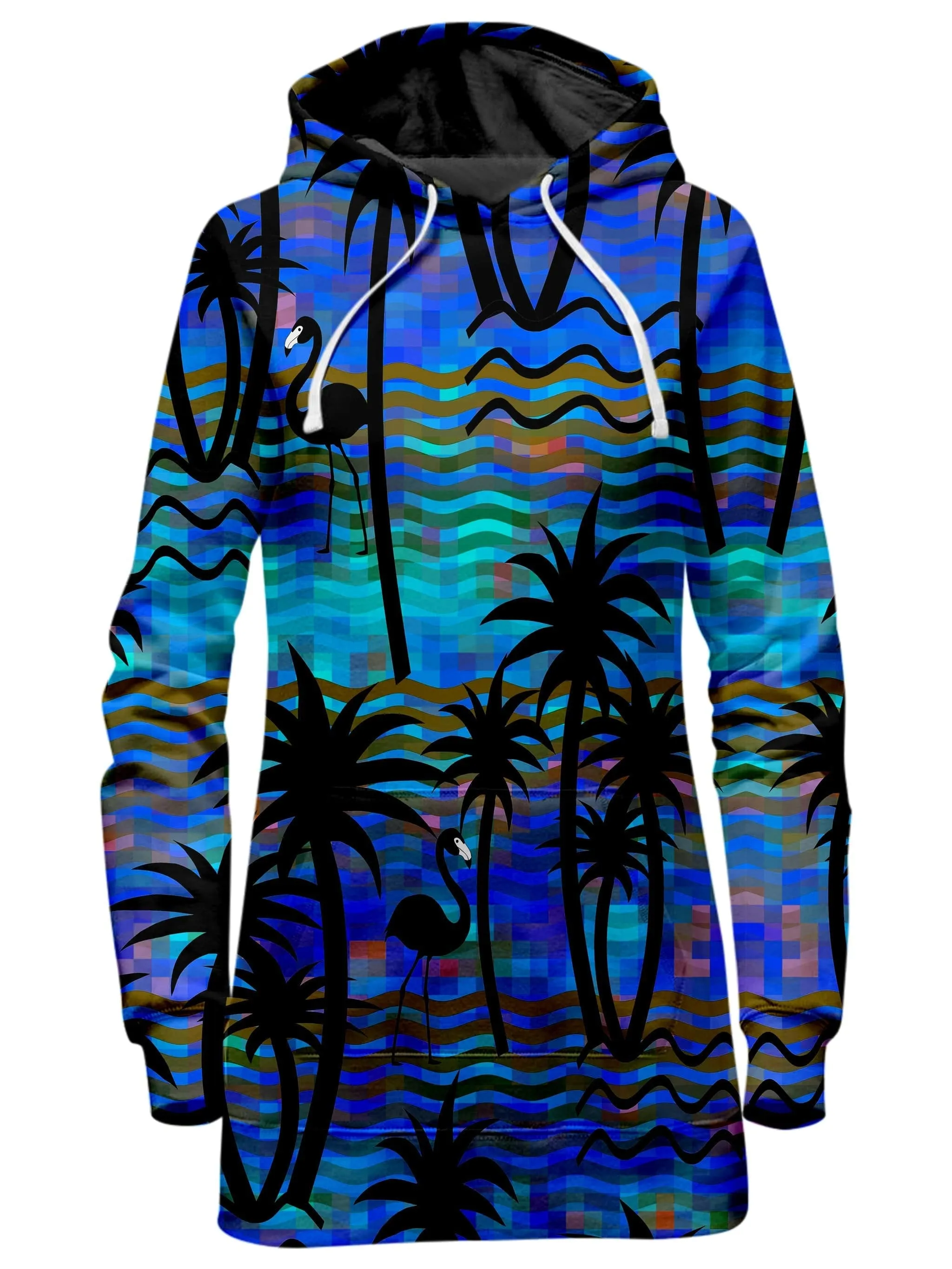 Tropical Dreams Hoodie Dress and Leggings Combo sold by iEDM product image thumbnail 2