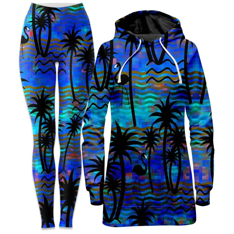 Tropical Dreams Hoodie Dress and Leggings Combo sold by iEDM