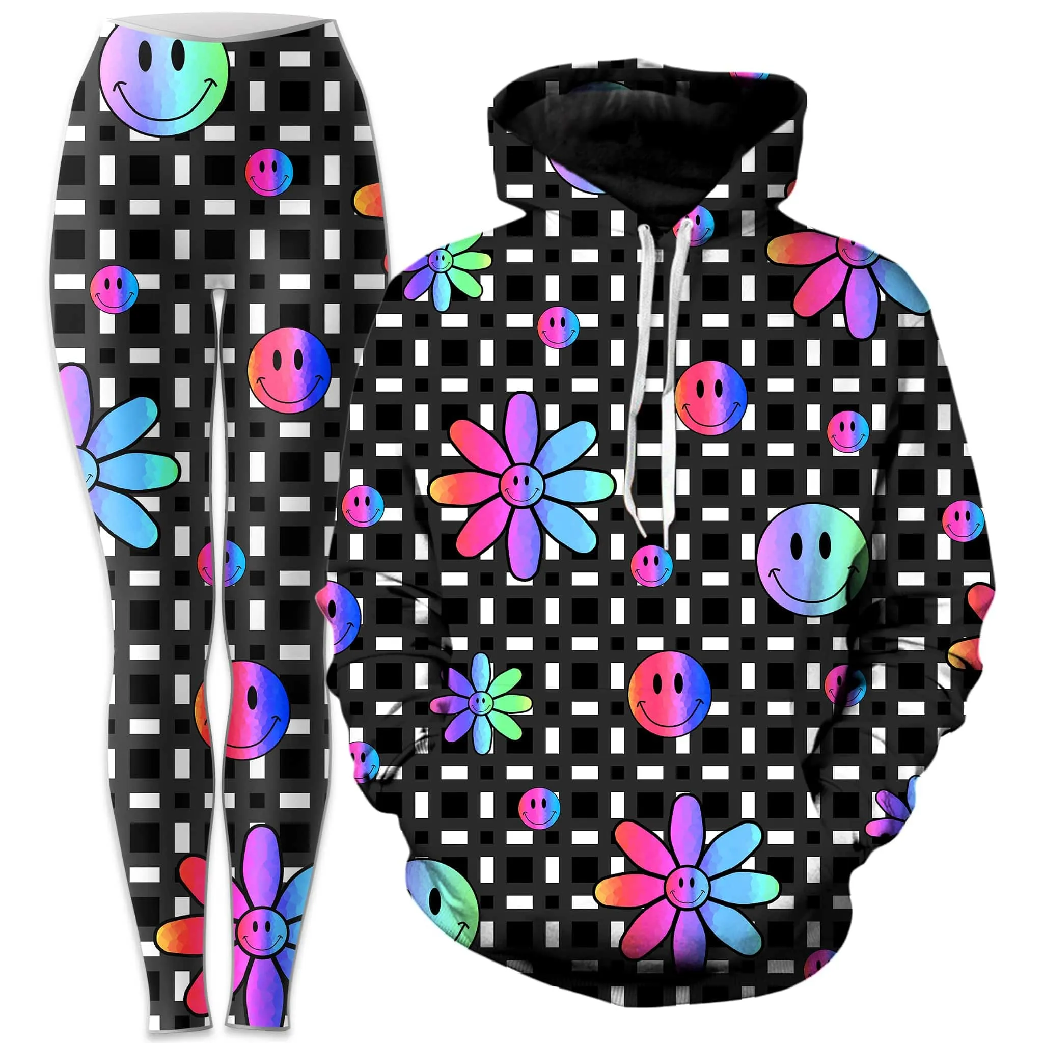 Smiles All Around Hoodie and Leggings Combo sold by iEDM