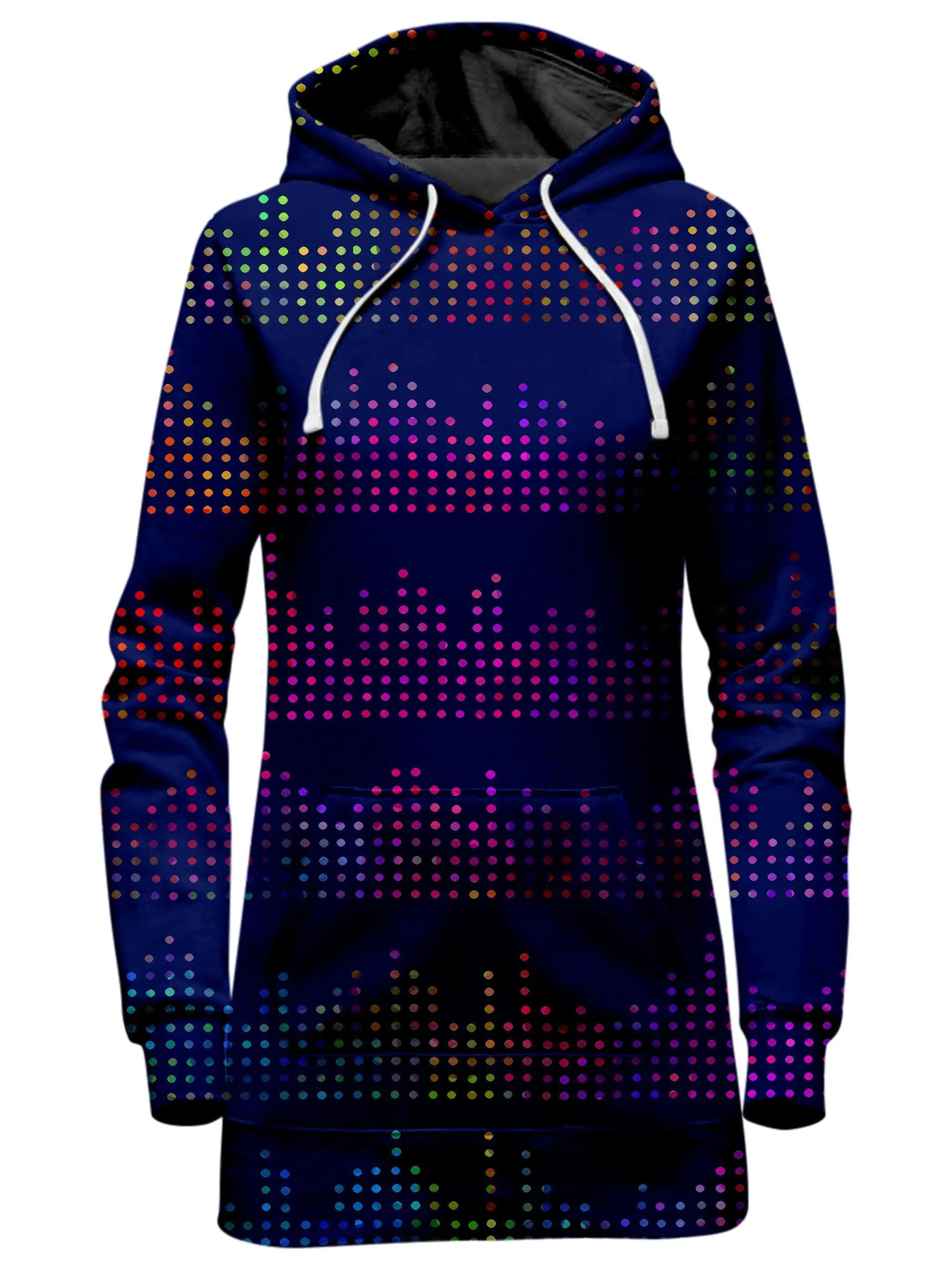 Techno Equalizer Bars Hoodie Dress and Leggings Combo sold by iEDM product image thumbnail 2