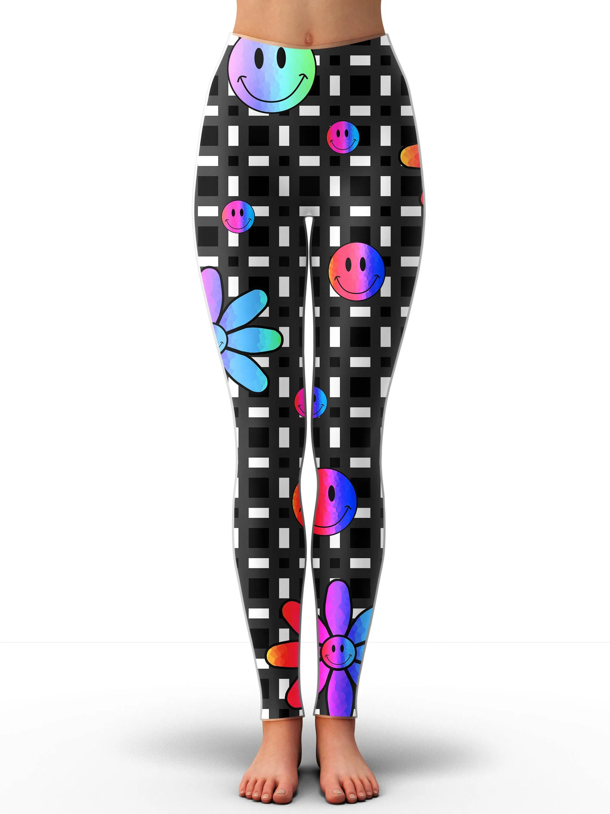 Smiles All Around Hoodie Dress and Leggings Combo sold by iEDM product image thumbnail 3