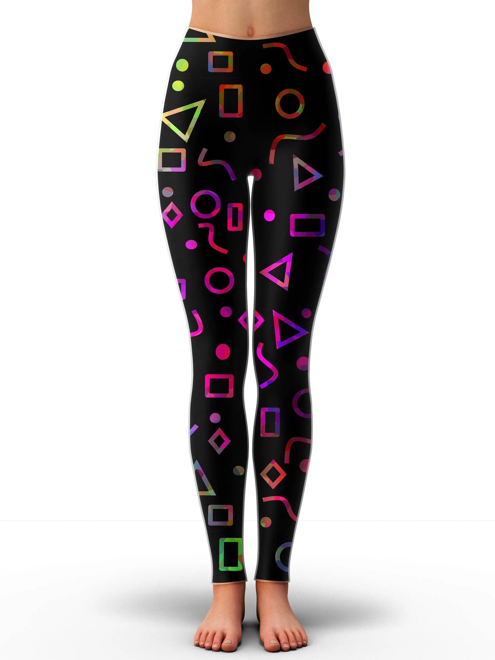 Modern Shapes Zip-Up Hoodie and Leggings Combo sold by iEDM product image thumbnail 3