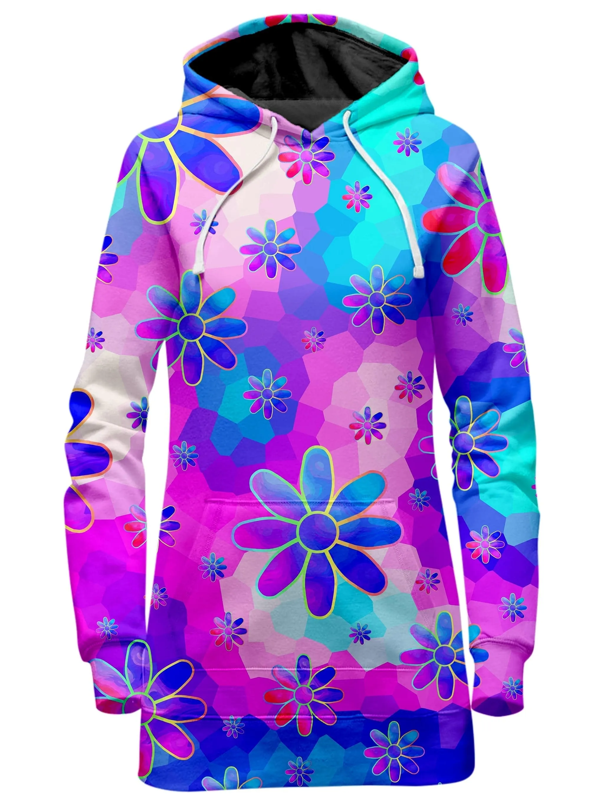 Flower Power Journey Hoodie Dress and Leggings Combo sold by iEDM product image thumbnail 2