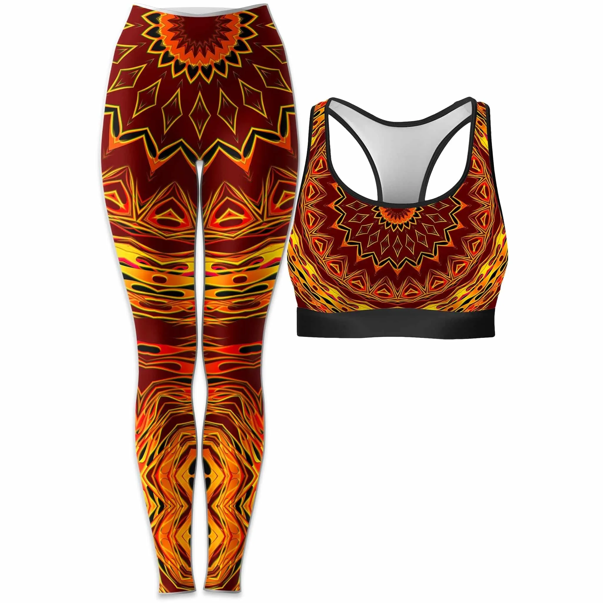 Chain Reaction Rave Bra and Leggings Combo sold by iEDM