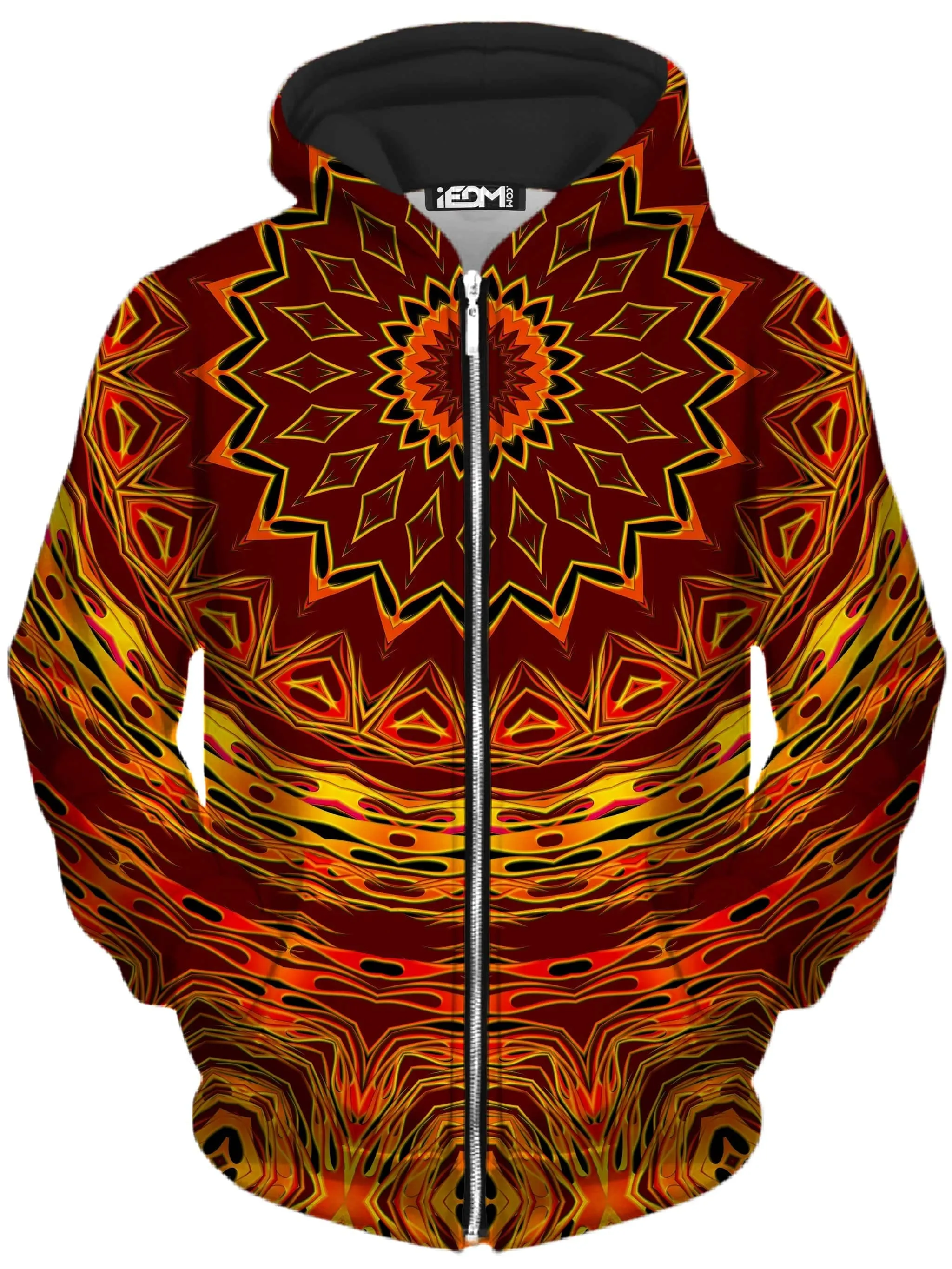 Chain Reaction Zip-Up Hoodie and Leggings Combo sold by iEDM product image thumbnail 2