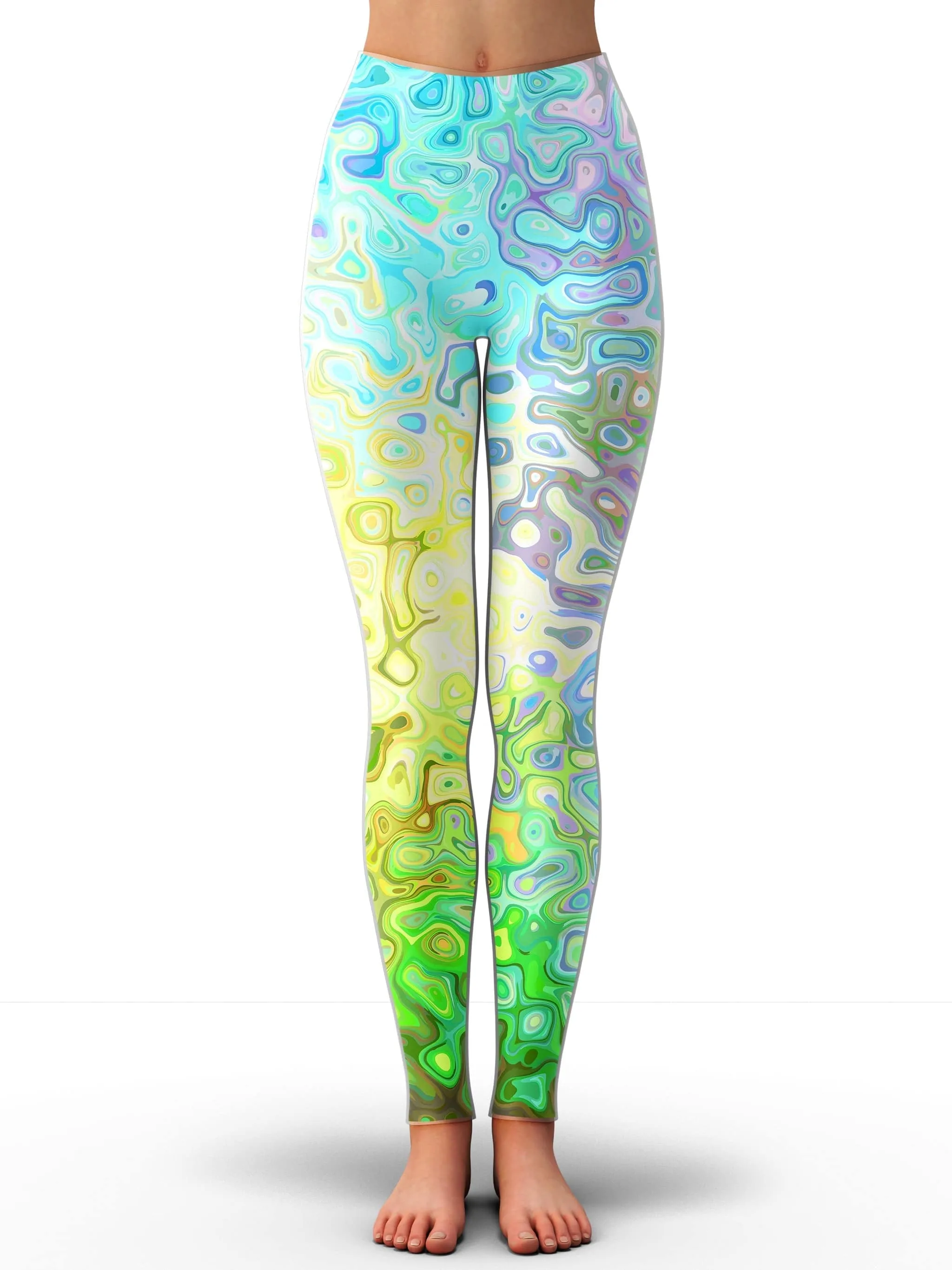 Color Jumble Hoodie Dress and Leggings Combo sold by iEDM product image thumbnail 3