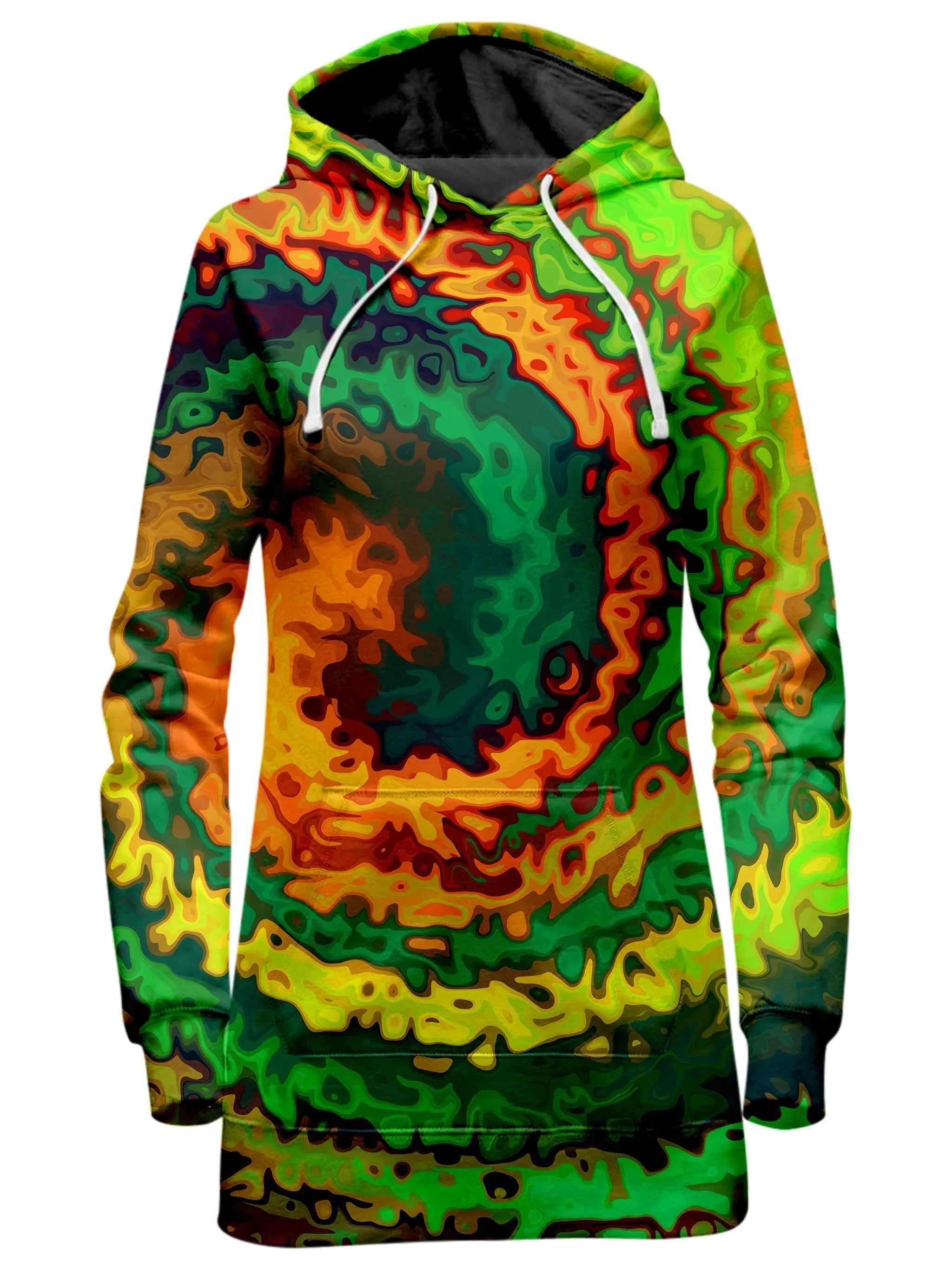 Abstract Rotation Hoodie Dress and Leggings Combo sold by iEDM product image thumbnail 2