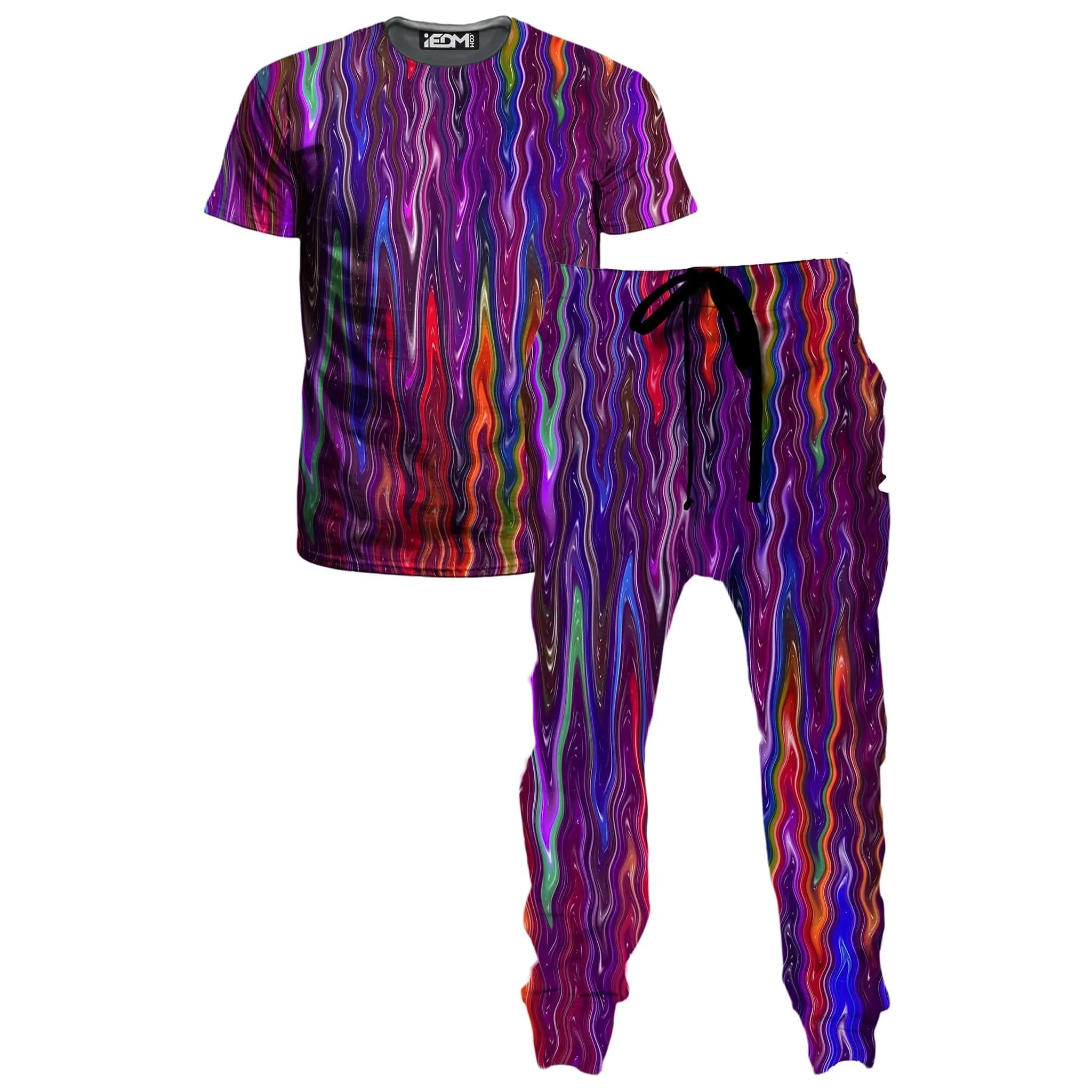 Trippy Vibes T-Shirt and Joggers Combo sold by iEDM