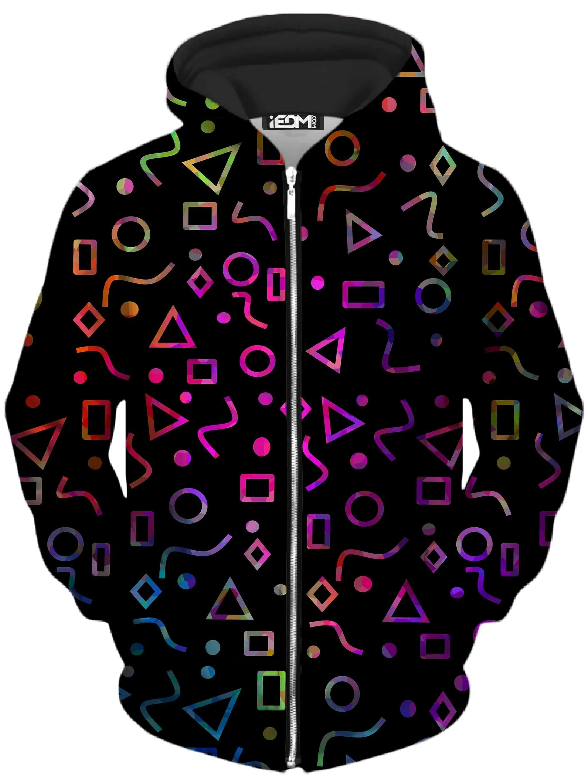 Modern Shapes Zip-Up Hoodie and Joggers Combo sold by iEDM product image thumbnail 2