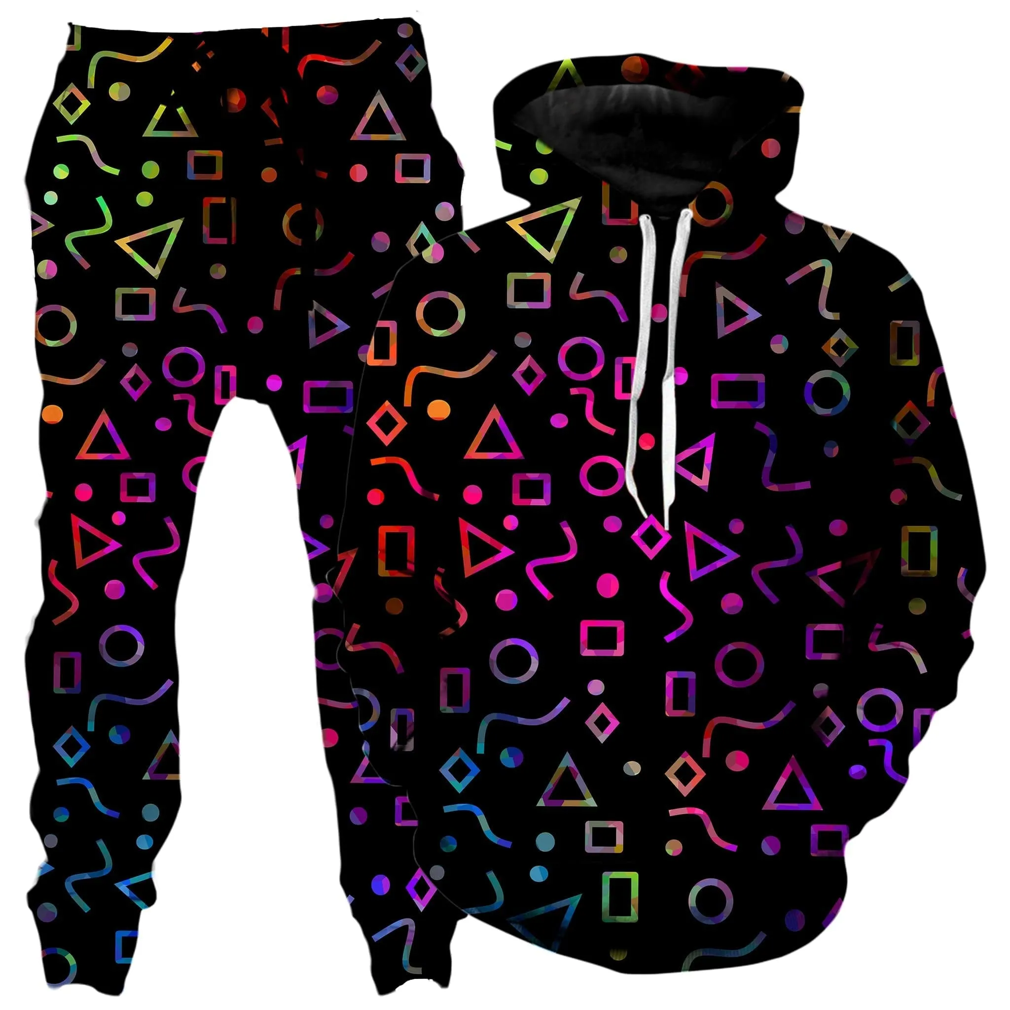 Modern Shapes Hoodie and Joggers Combo sold by iEDM