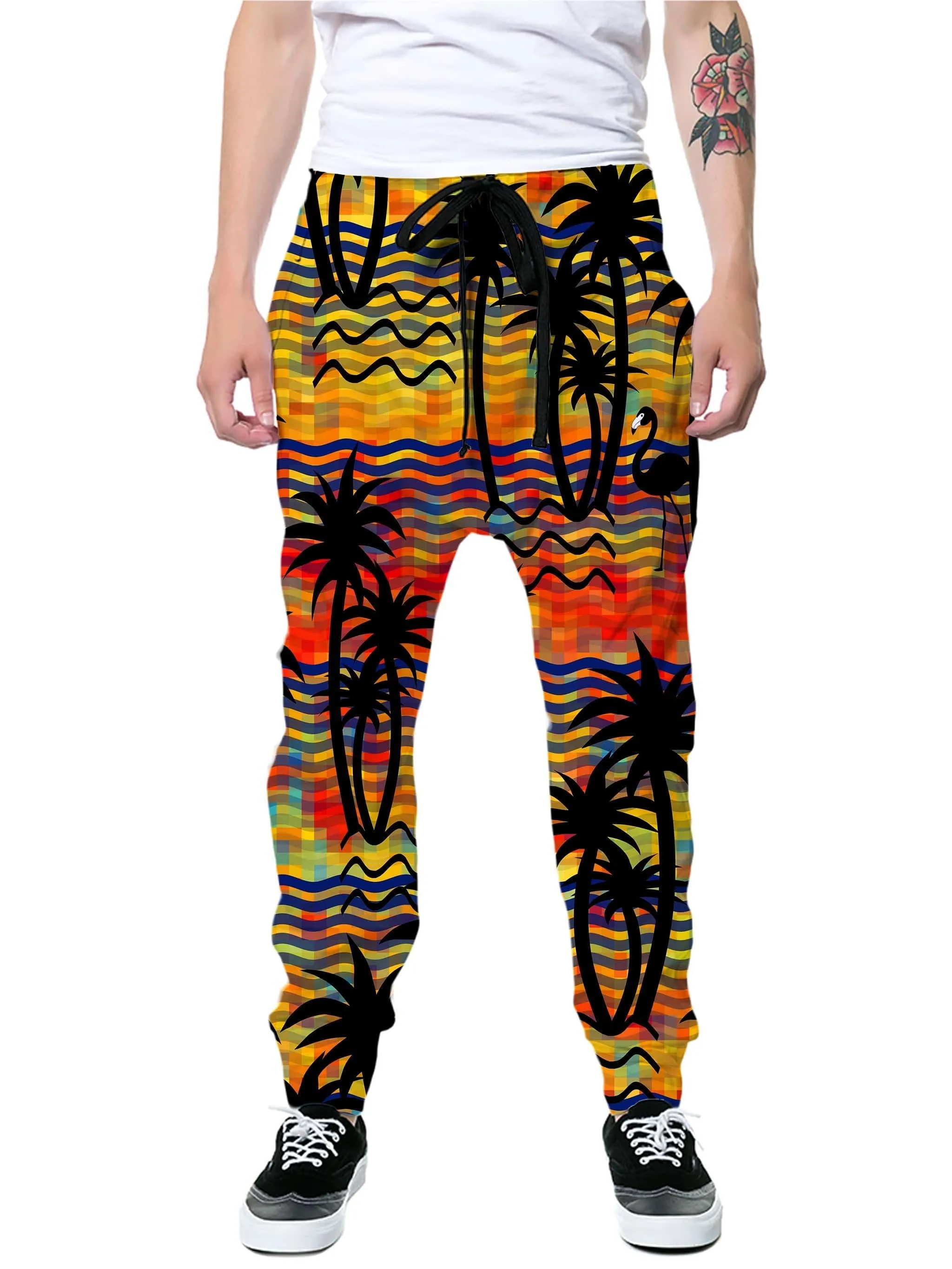 Flamingo Island Zip-Up Hoodie and Joggers Combo sold by iEDM product image thumbnail 3