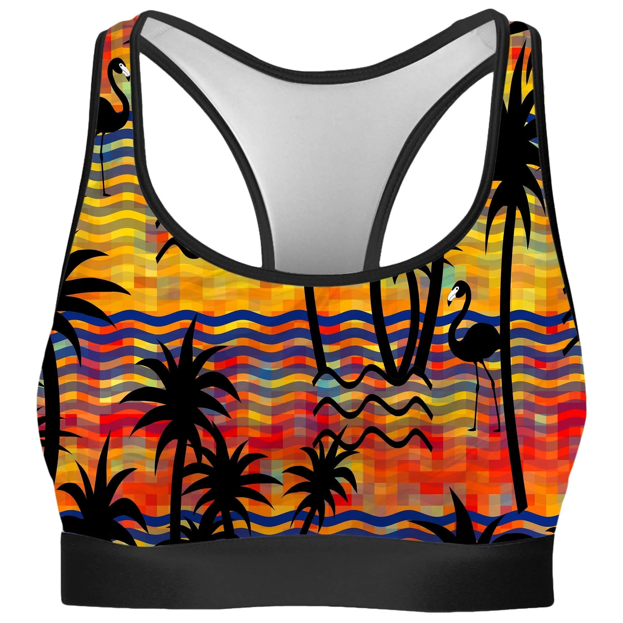 Flamingo Island Rave Bra sold by iEDM