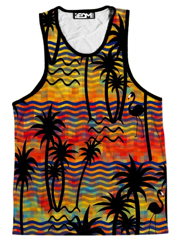 Flamingo Island Men's Tank sold by iEDM