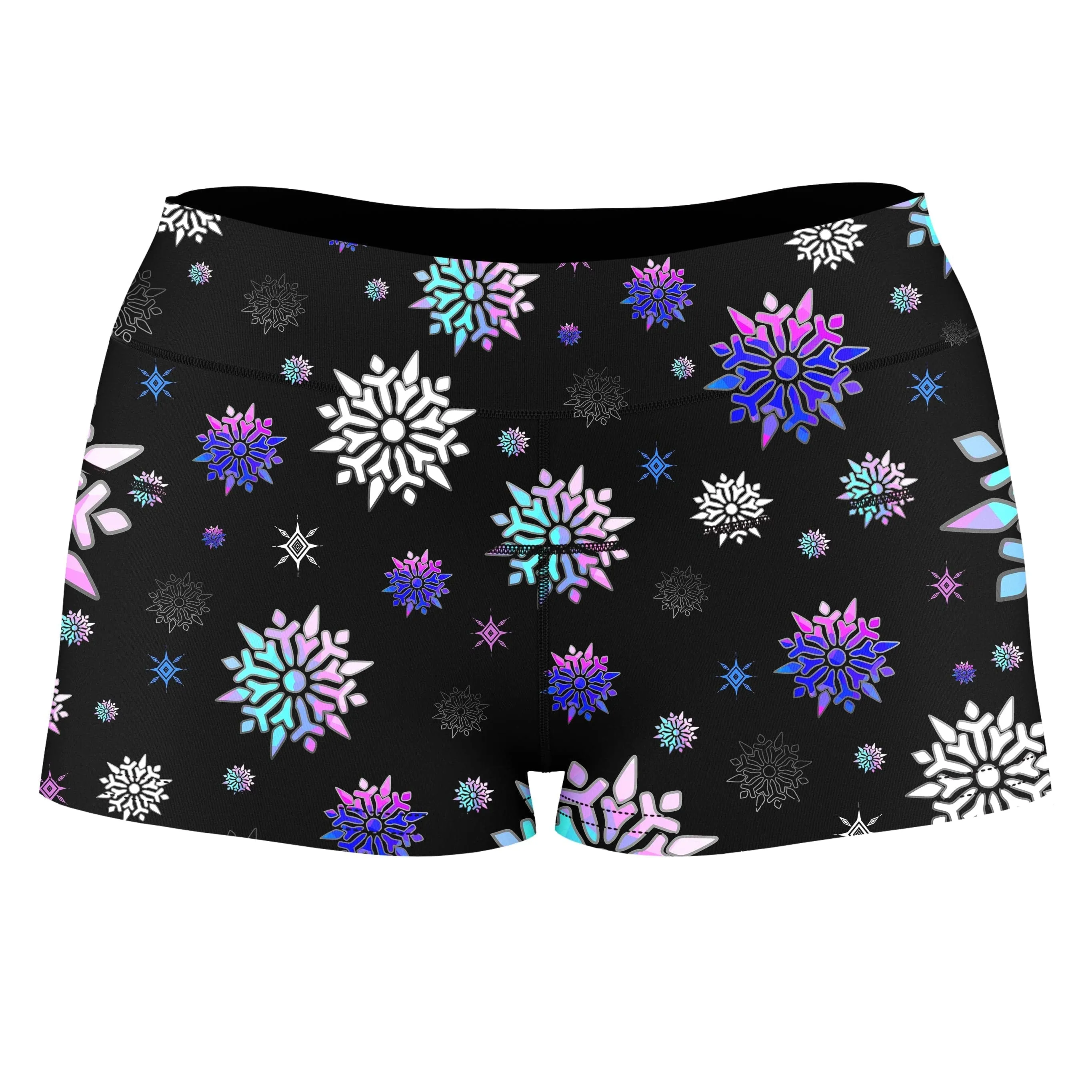 Festive Night Sky High-Waisted Women's Shorts sold by iEDM