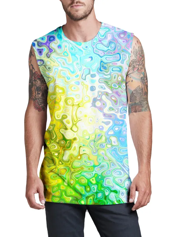 Color Jumble Men's Muscle Tank sold by iEDM