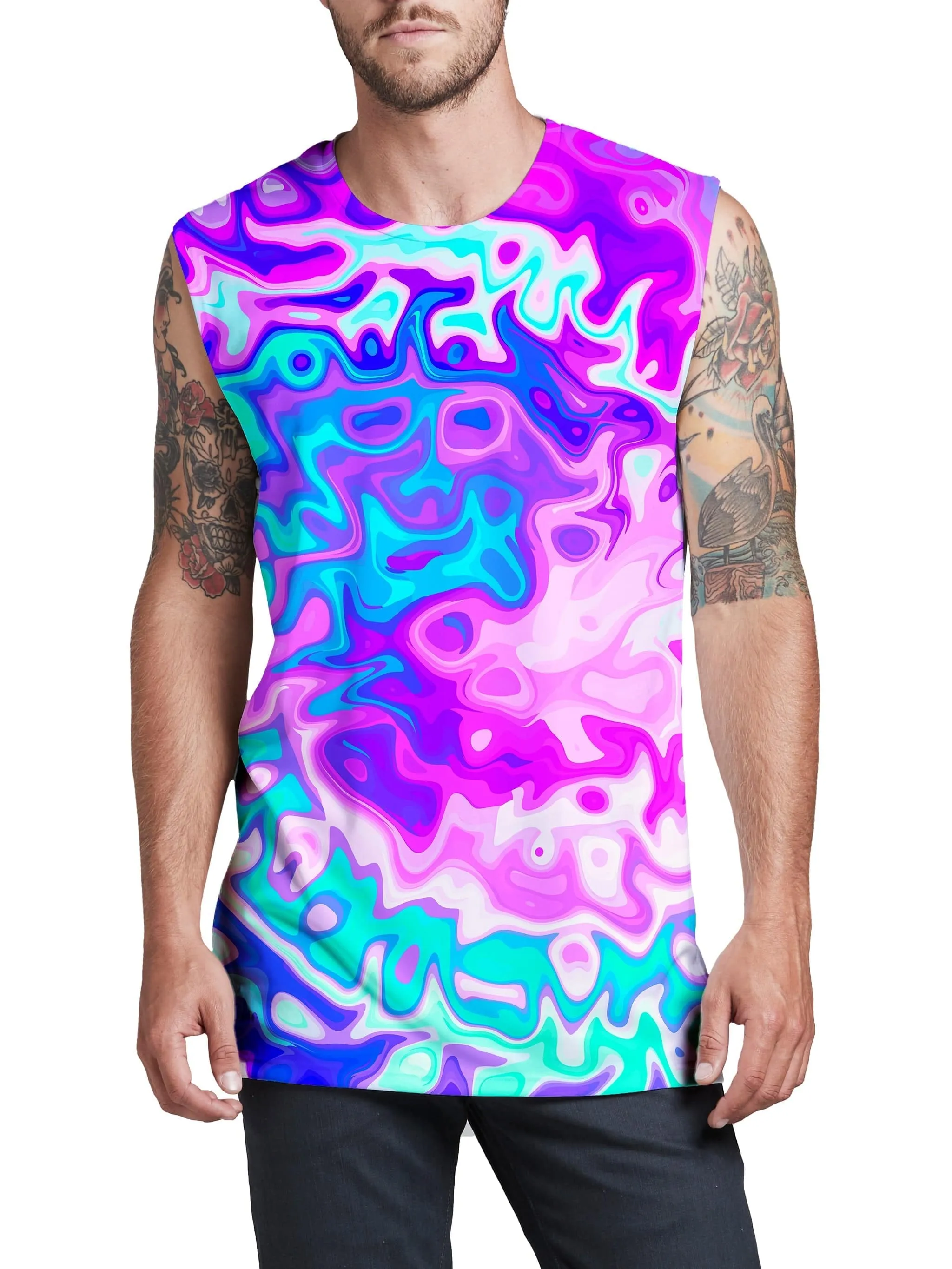 Catch The Wave Men's Muscle Tank sold by iEDM