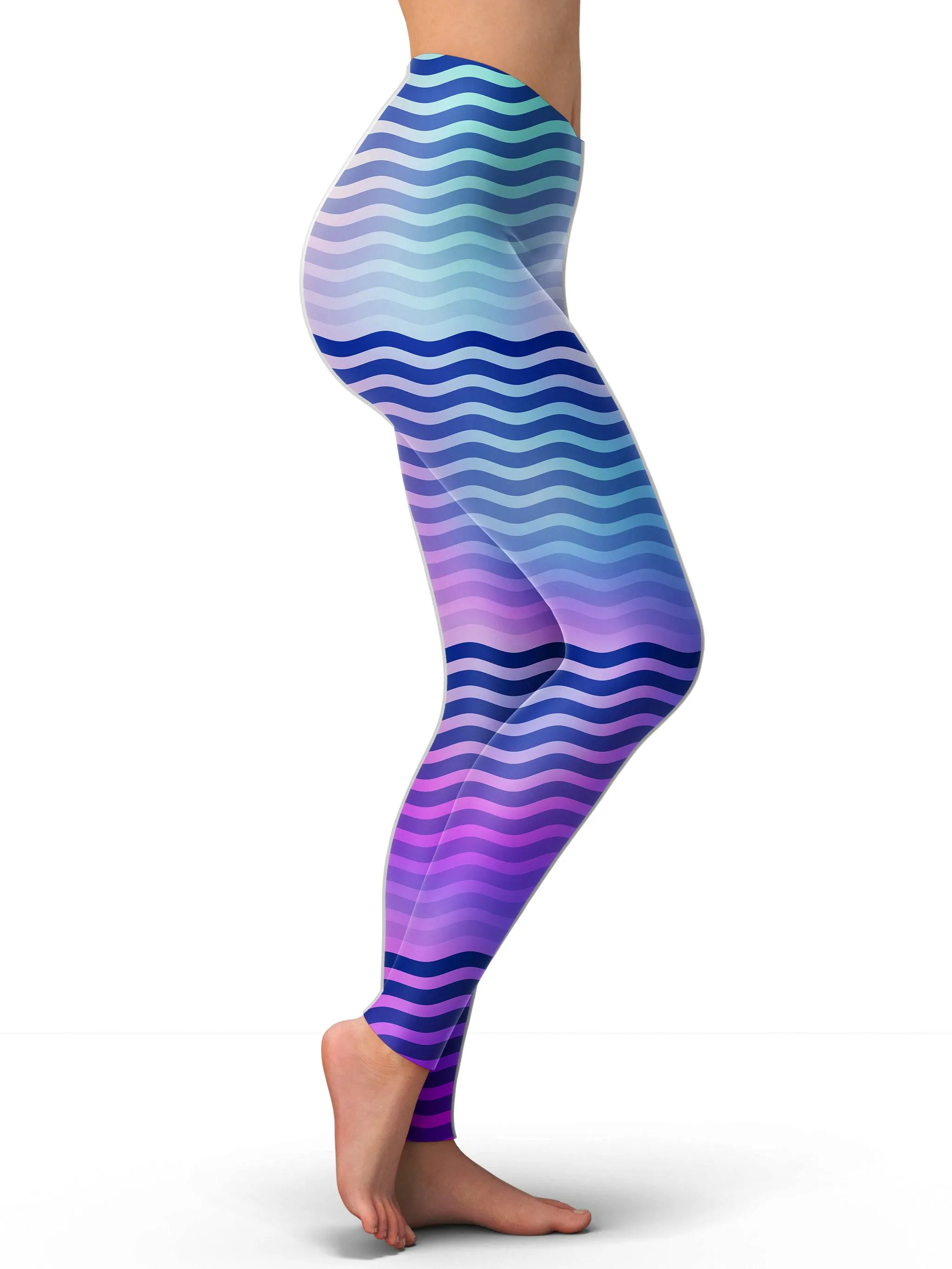 Beach Waves Leggings sold by iEDM product image thumbnail 2