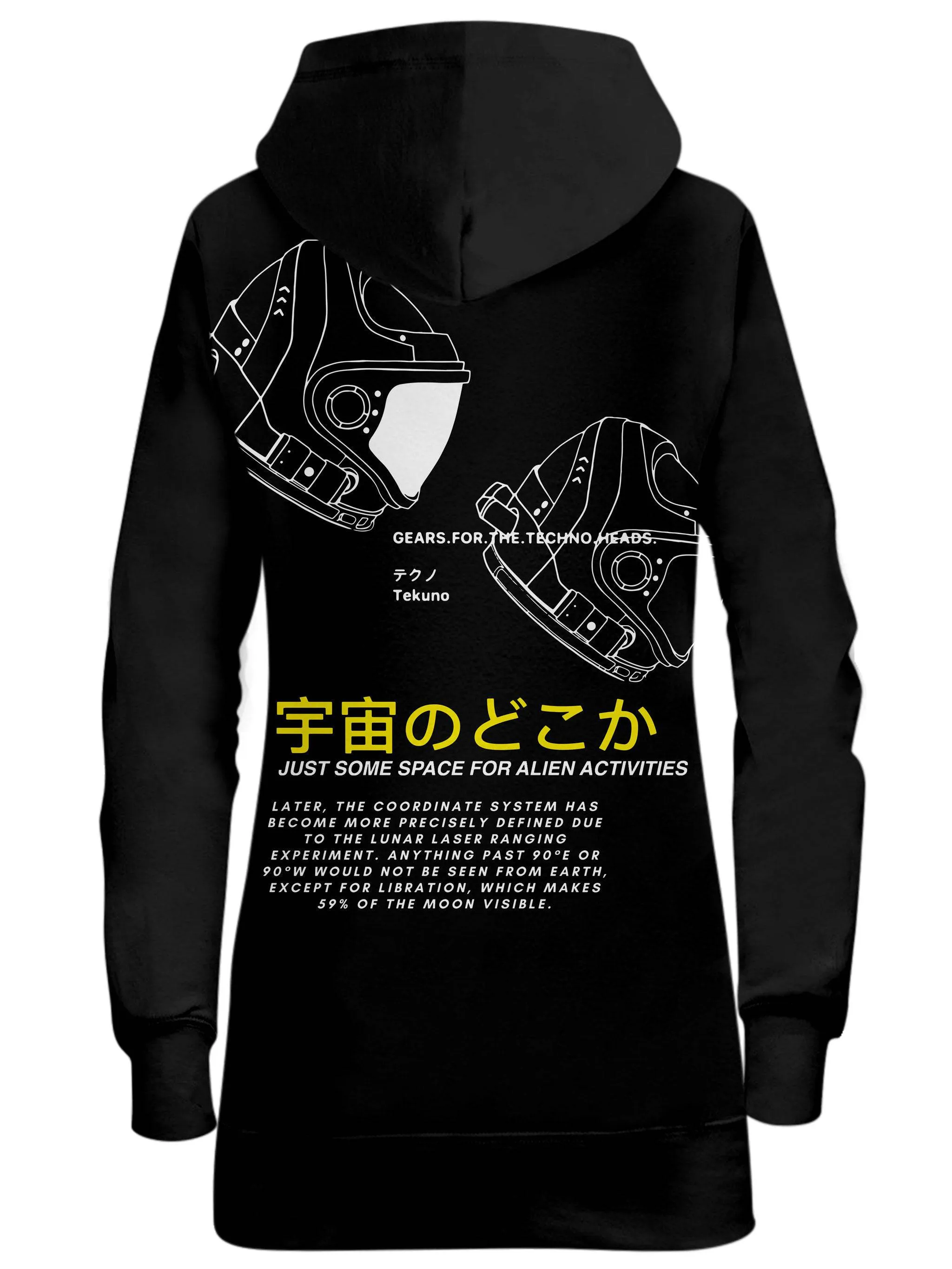 Space Man Hoodie Dress sold by iEDM product image thumbnail 2