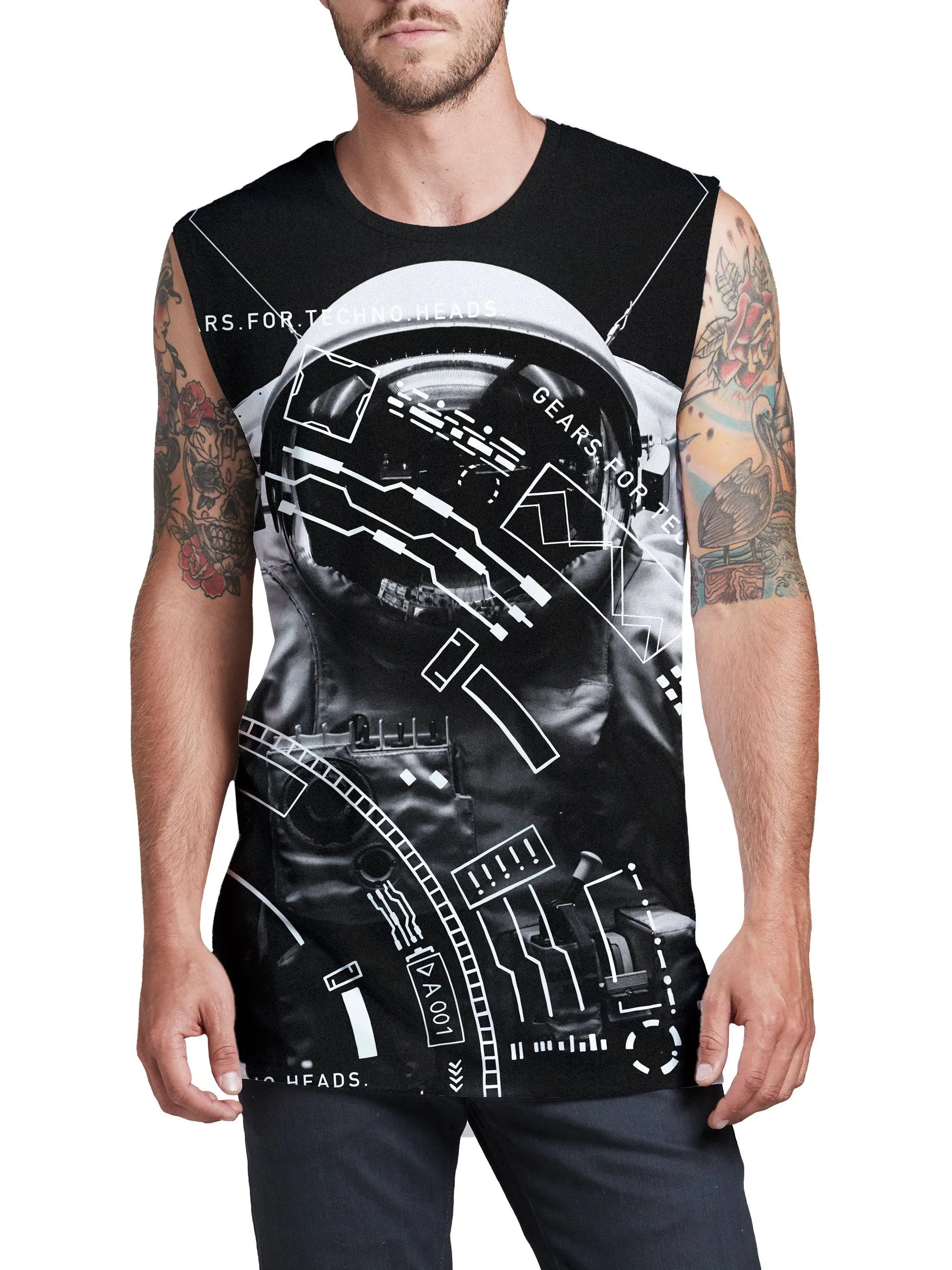 Gears For Techno Heads Men's Muscle Tank sold by iEDM