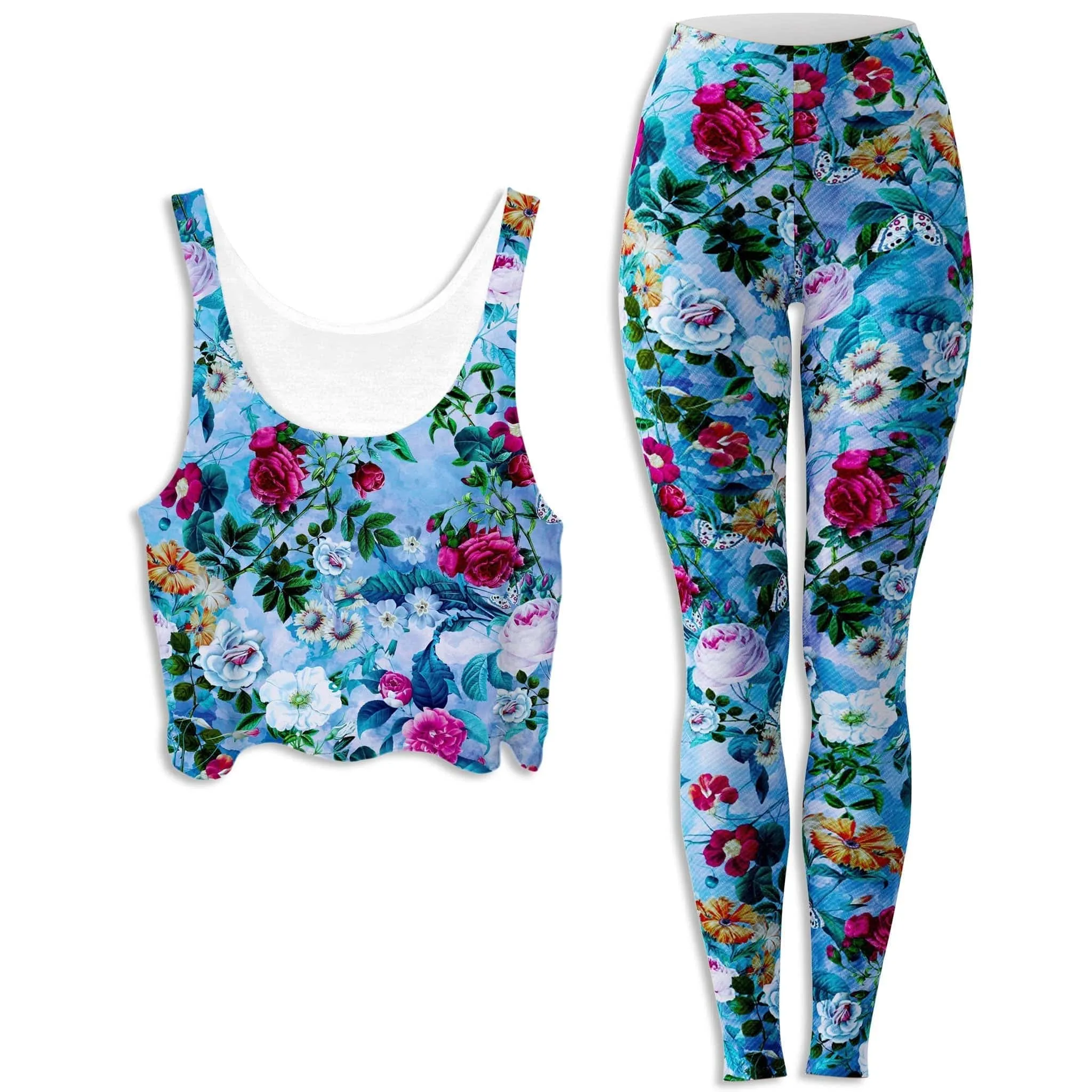 Lennon Crop Top and Leggings Combo sold by iEDM