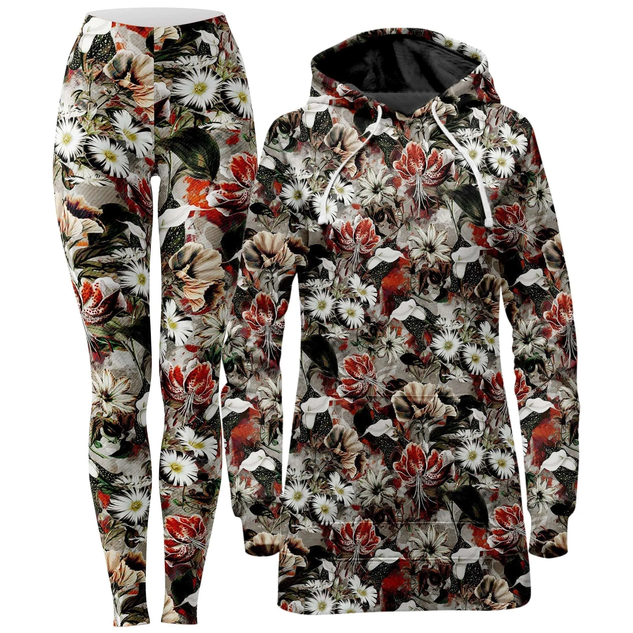 Noel Hoodie Dress and Leggings Combo sold by iEDM