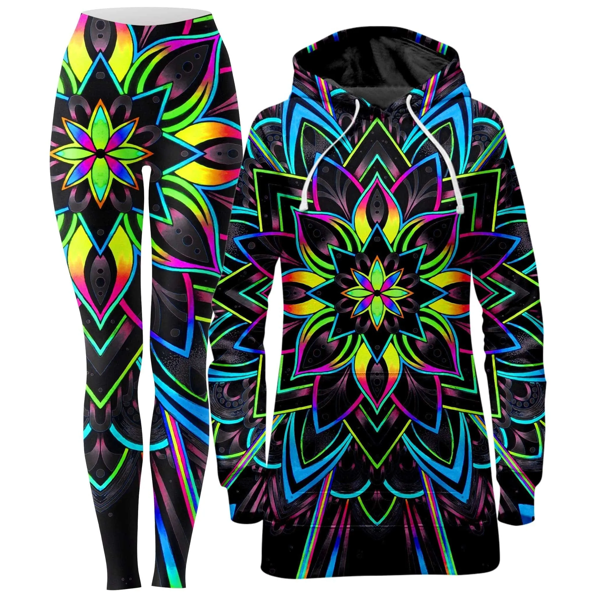 Radiance 2 Hoodie Dress and Leggings Combo sold by iEDM