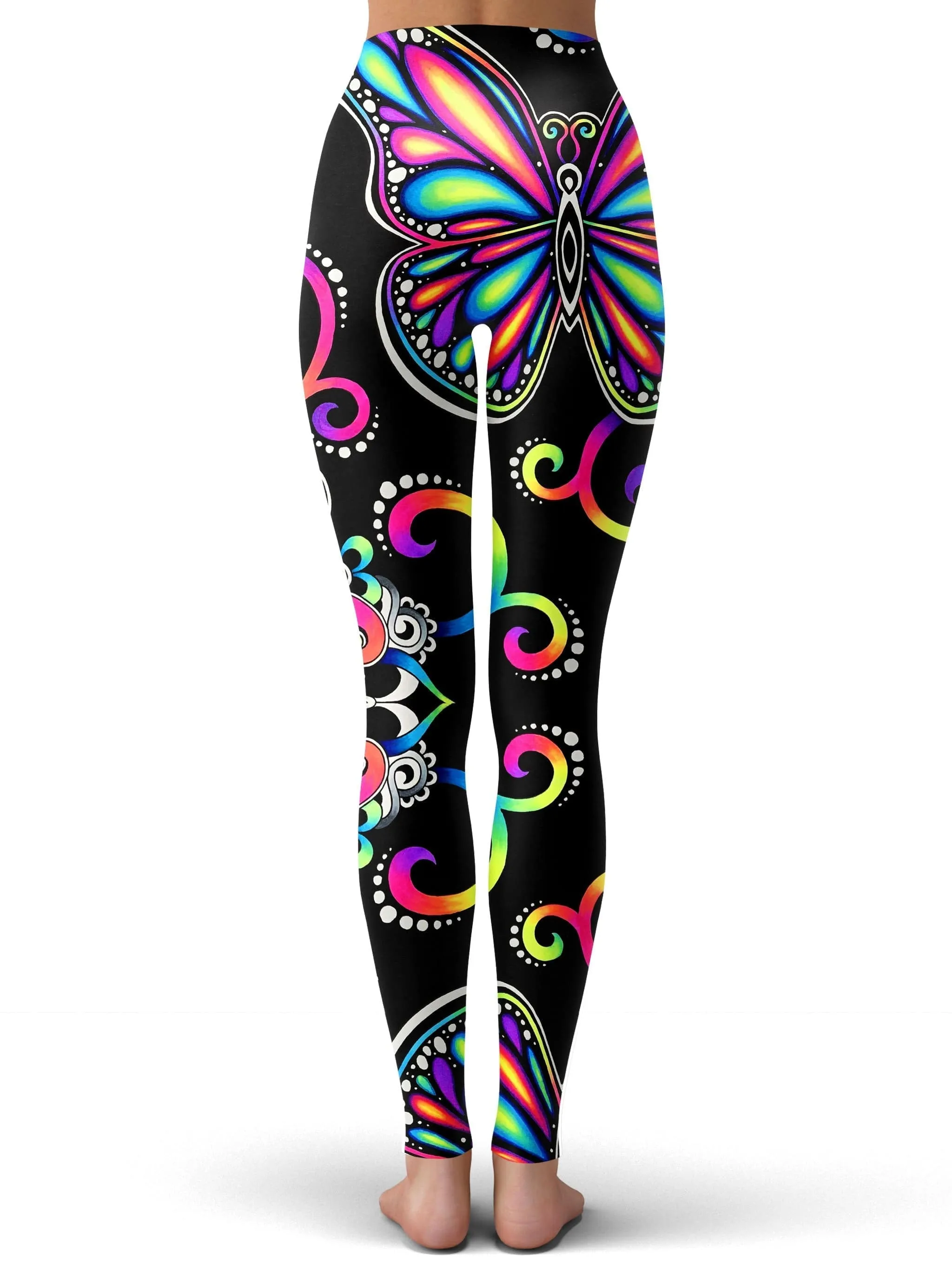 Butterfly Vibez Leggings sold by iEDM product image thumbnail 3