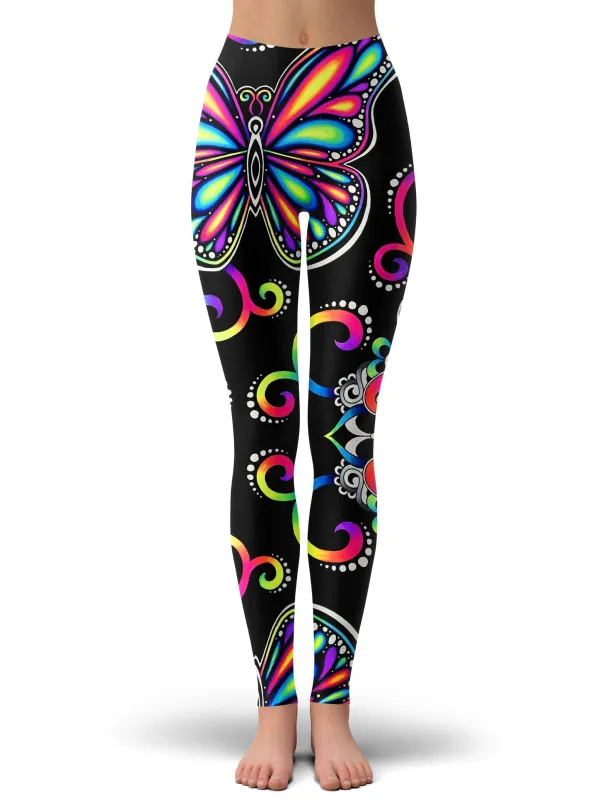 Butterfly Vibez Leggings sold by iEDM