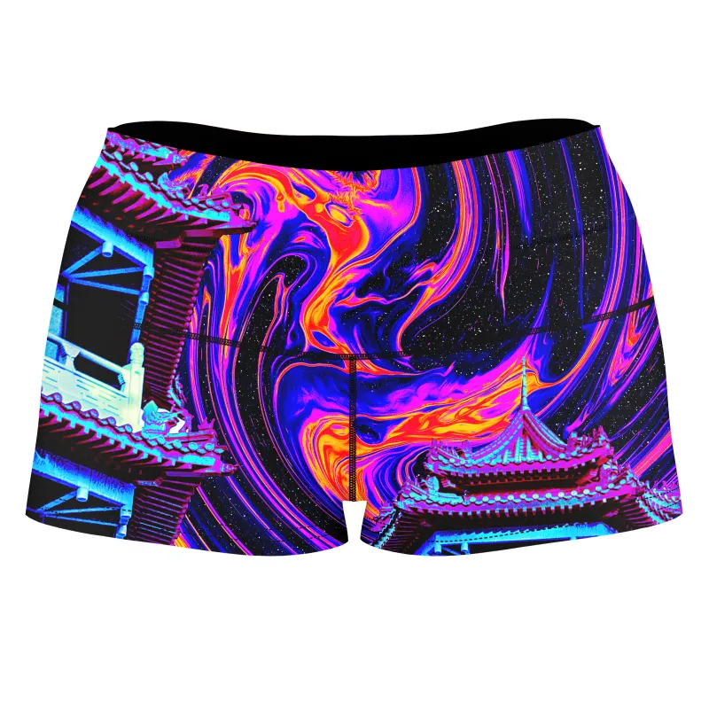 Enlightened Path High-Waisted Women's Shorts sold by iEDM