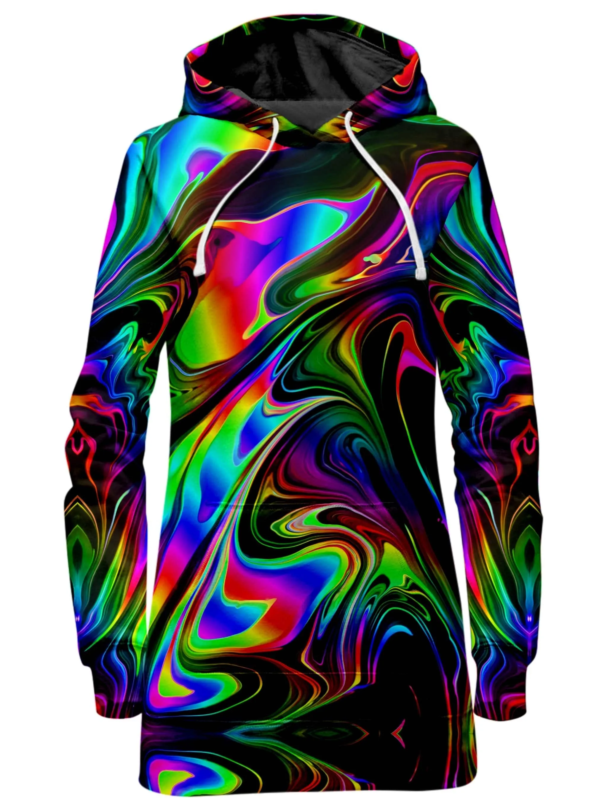 That Glow Flow Hoodie Dress and Leggings Combo sold by iEDM product image thumbnail 2