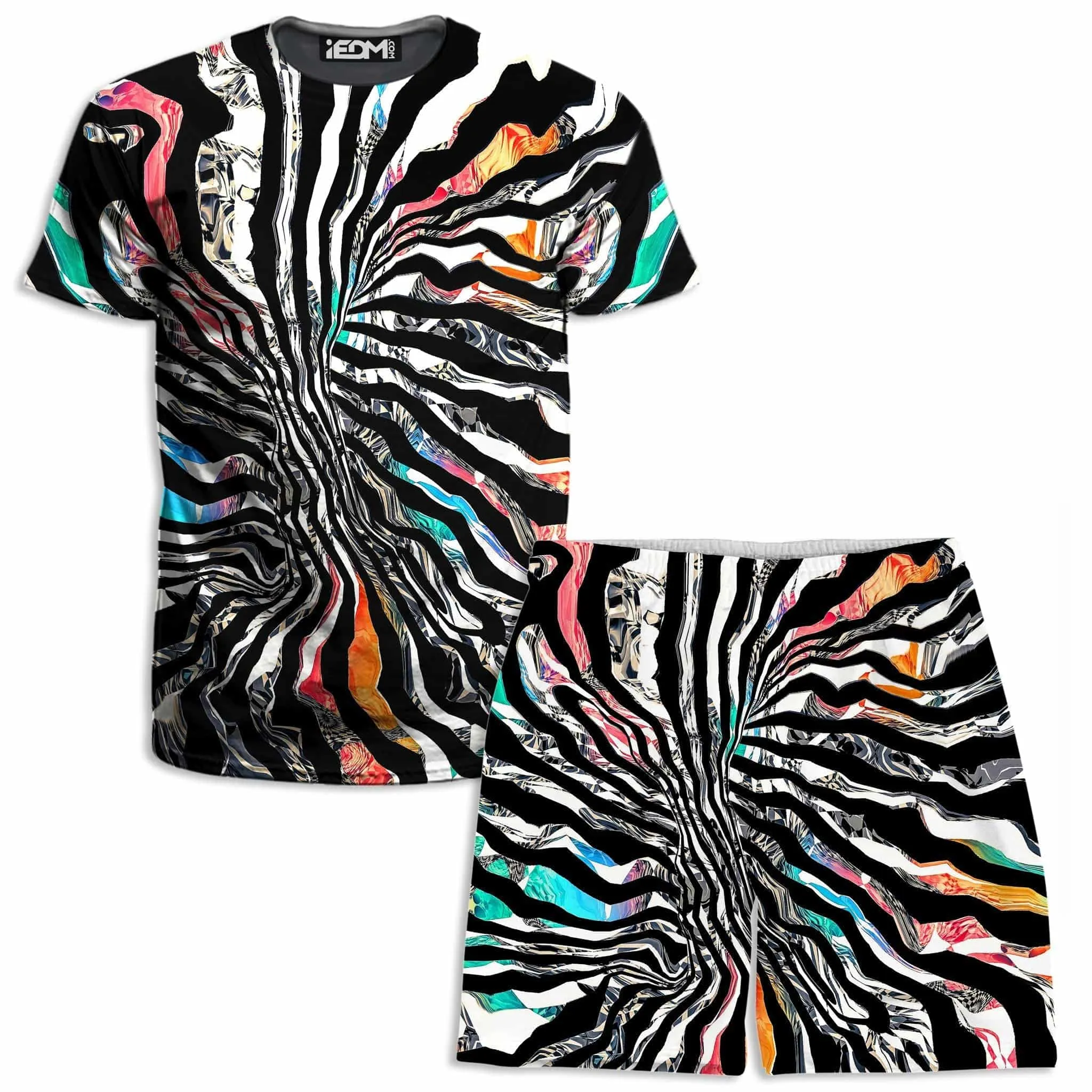 Stripped Chaos T-Shirt and Shorts Combo sold by iEDM