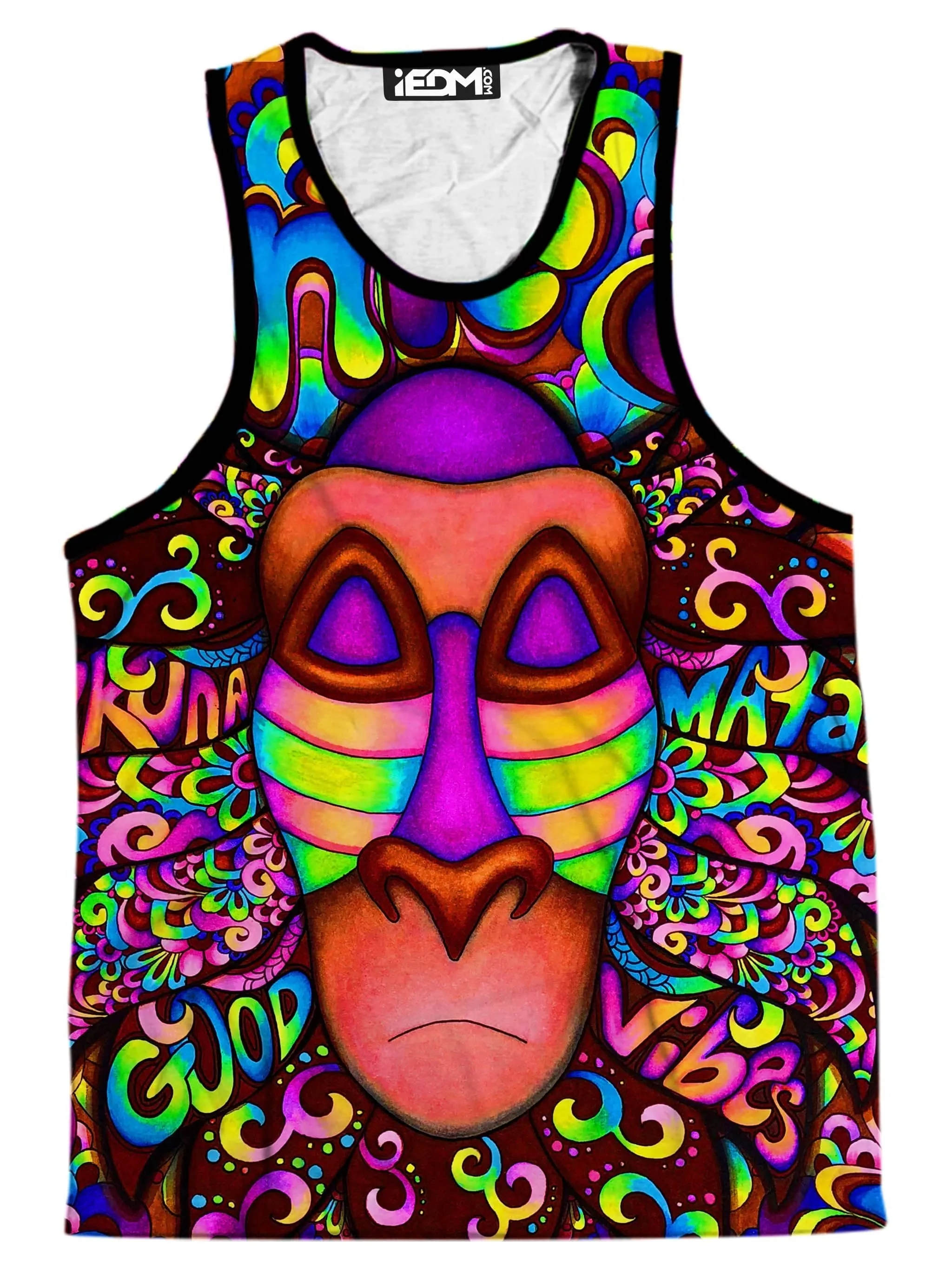 Rafiki Vibes Men's Tank and Shorts Combo sold by iEDM product image thumbnail 2