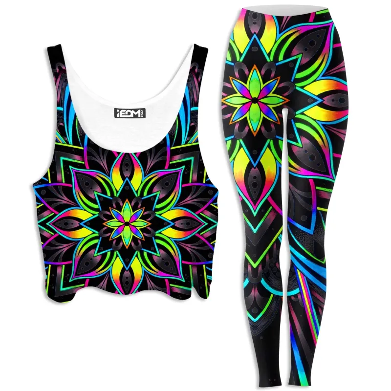 Radiance 2 Crop Top and Leggings Combo sold by iEDM
