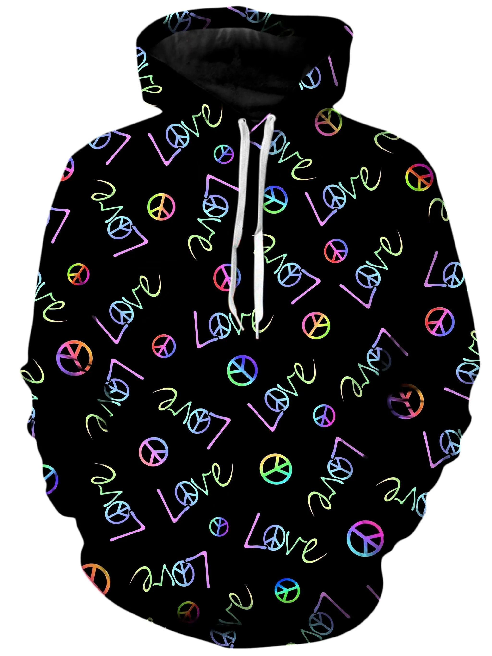 Peace and Love Hoodie and Joggers Combo sold by iEDM product image thumbnail 2