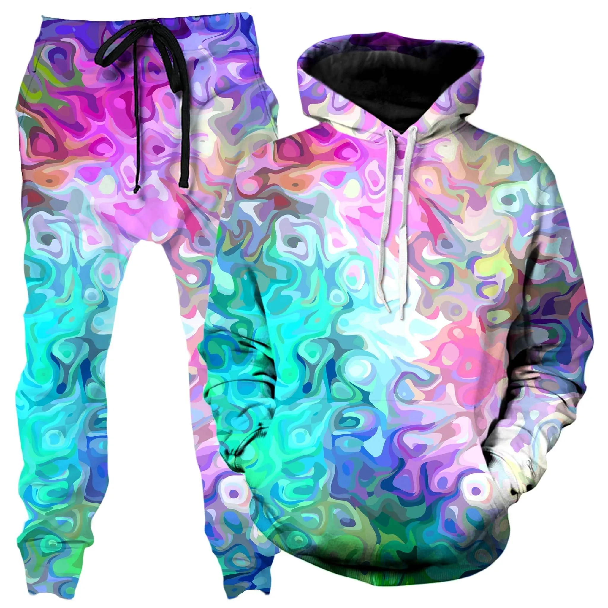 Pastel Confusion Hoodie and Joggers Combo sold by iEDM