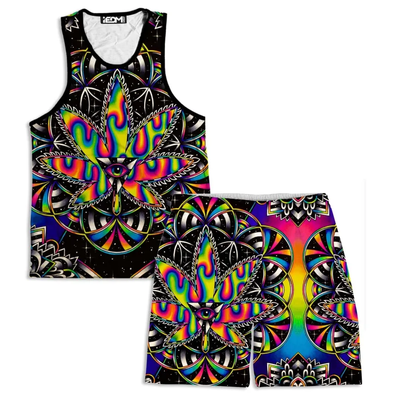 Kronic Haze Men's Tank and Shorts Combo sold by iEDM
