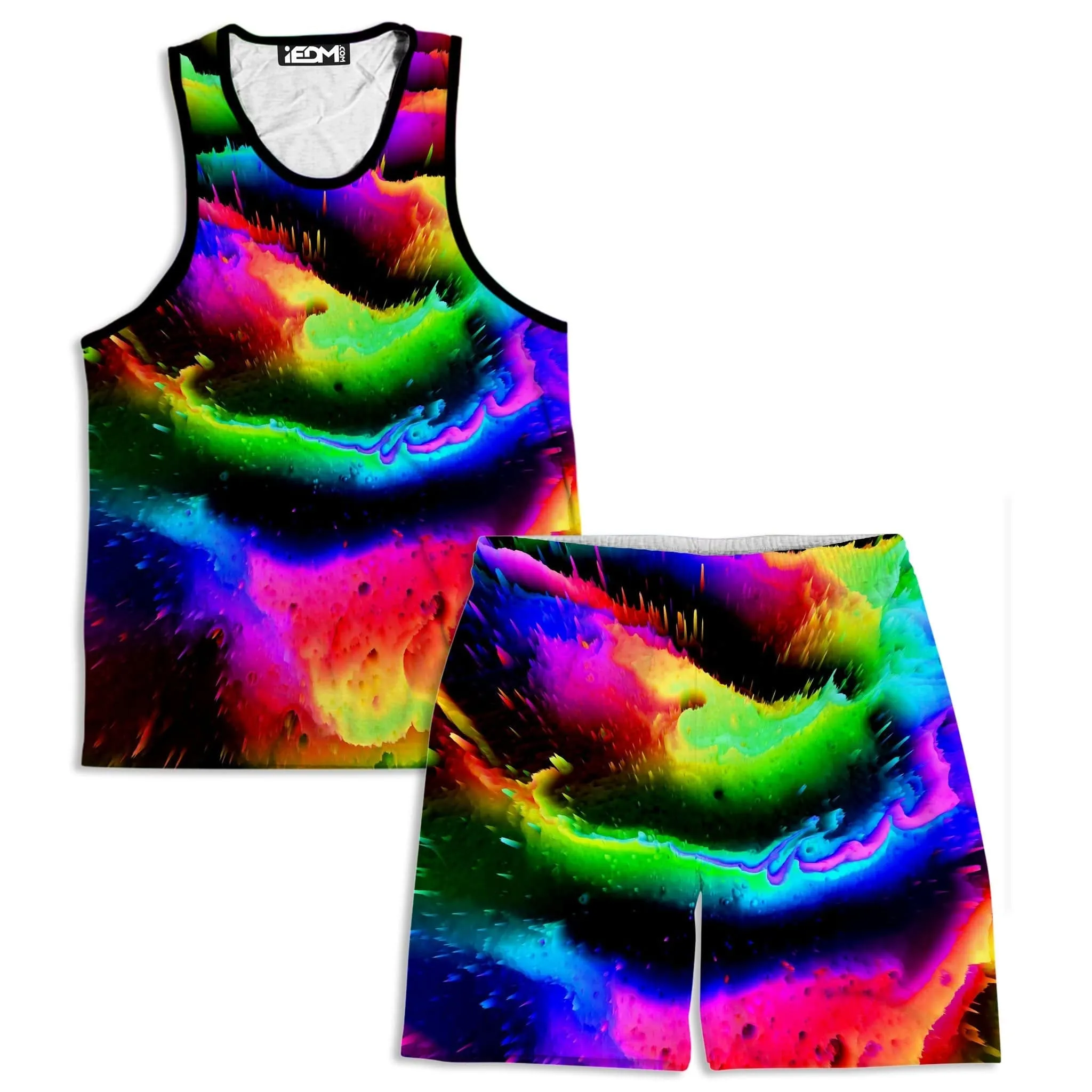 Intergalactic Rush Men's Tank and Shorts Combo sold by iEDM